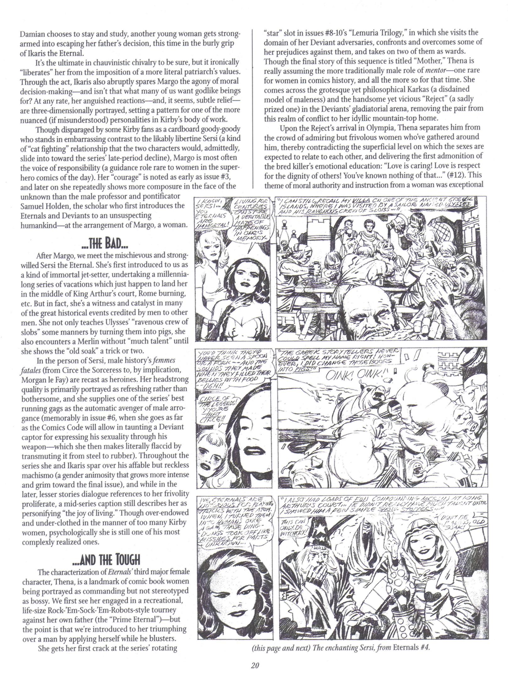 Read online The Jack Kirby Collector comic -  Issue #20 - 20