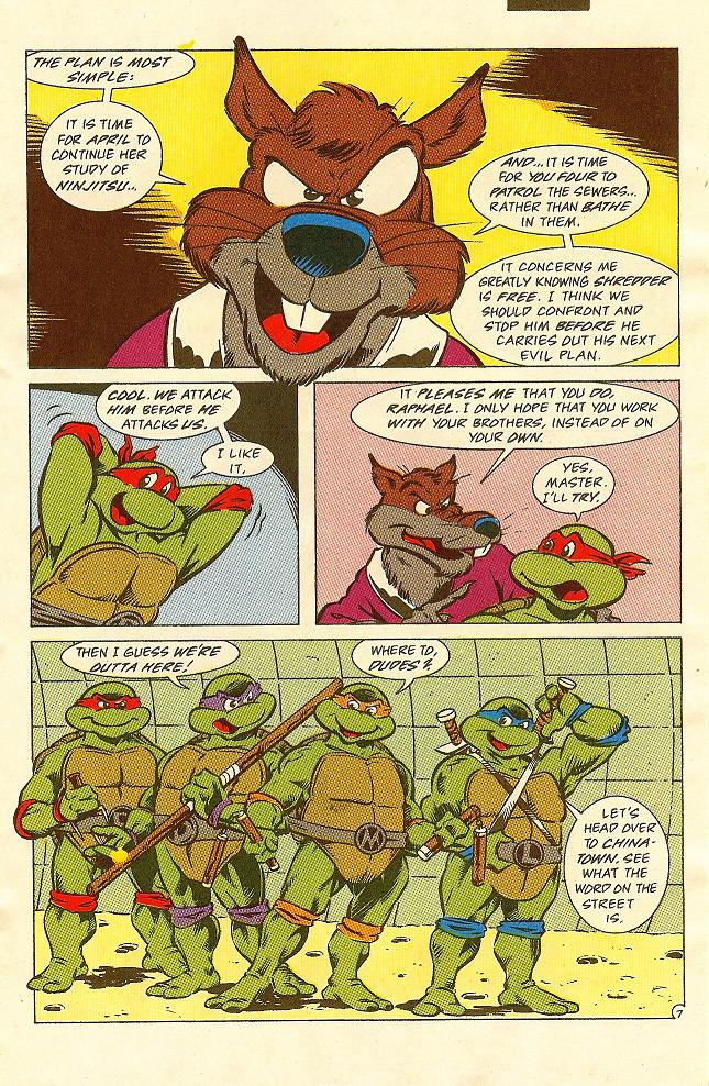 Read online Teenage Mutant Ninja Turtles Adventures (1989) comic -  Issue #23 - 8