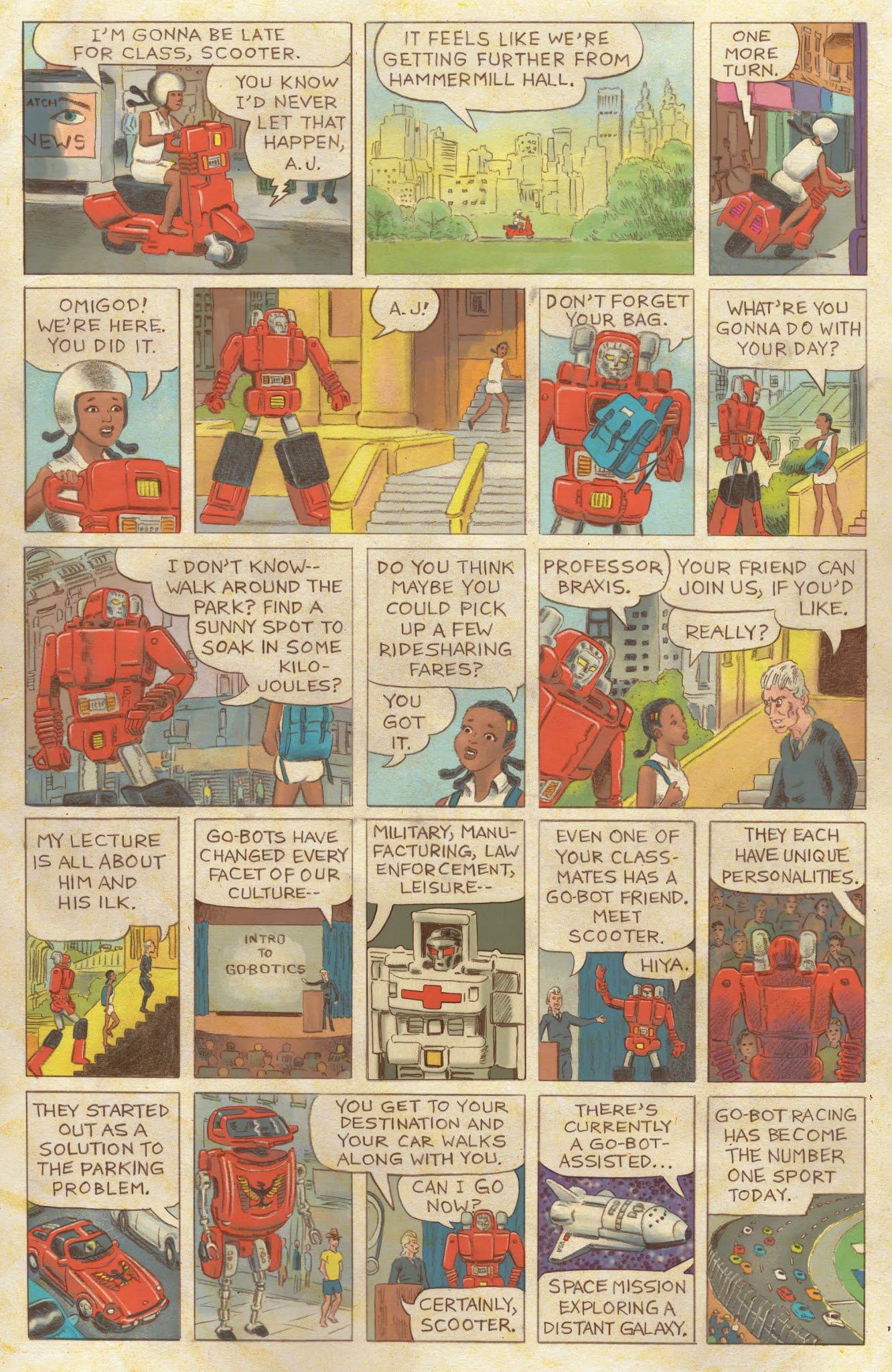 Read online Go-Bots comic -  Issue #1 - 7