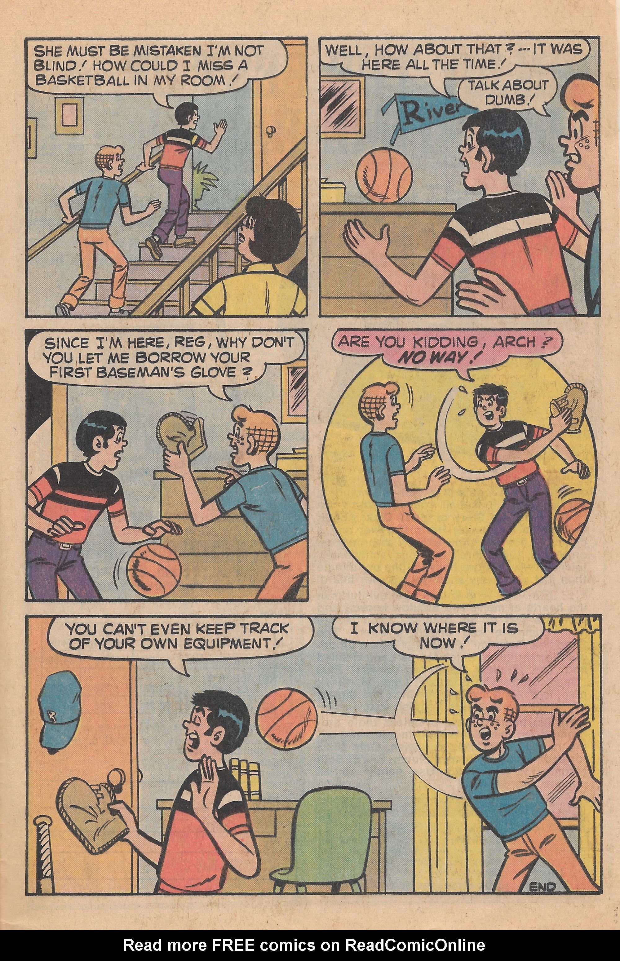 Read online Reggie and Me (1966) comic -  Issue #99 - 33