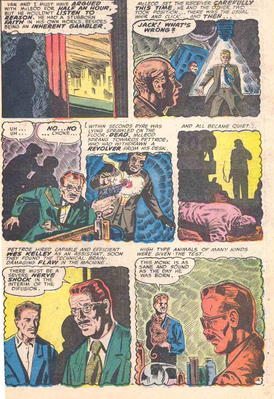 Read online Weird Mysteries (1952) comic -  Issue #9 - 19
