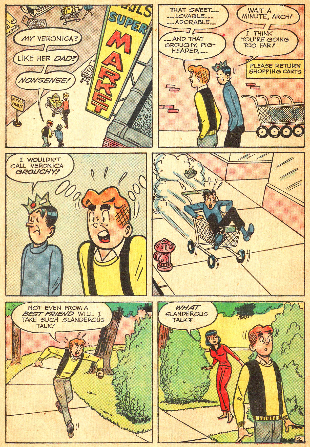 Read online Pep Comics comic -  Issue #168 - 4