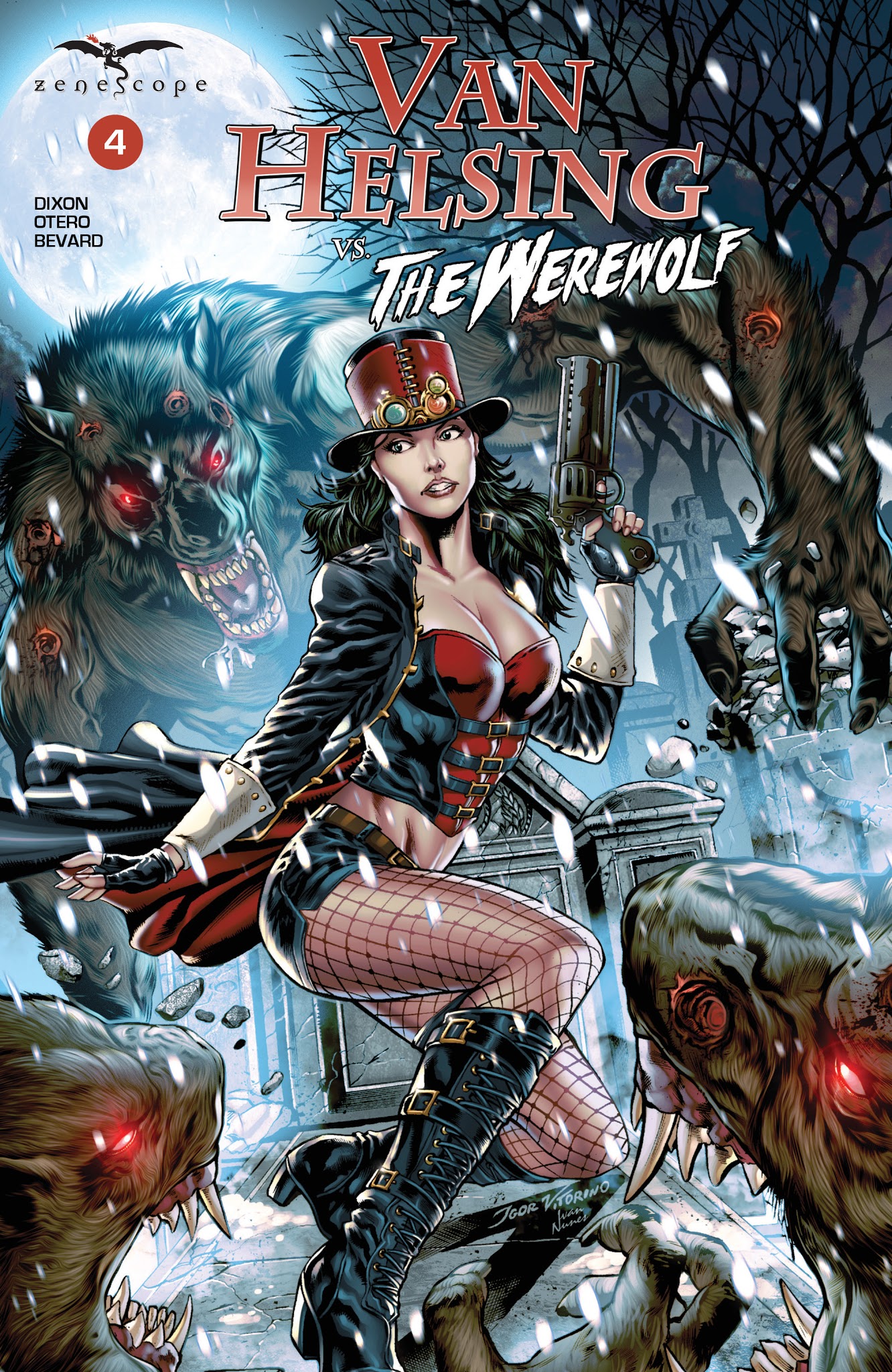 Read online Van Helsing vs. Werewolf comic -  Issue # _TPB 1 - 73