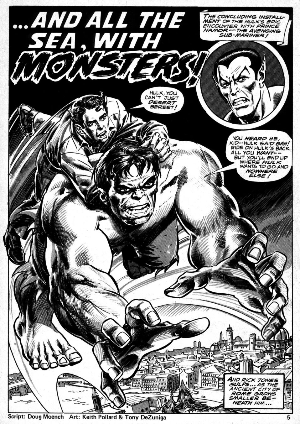 Read online The Rampaging Hulk comic -  Issue #6 - 5