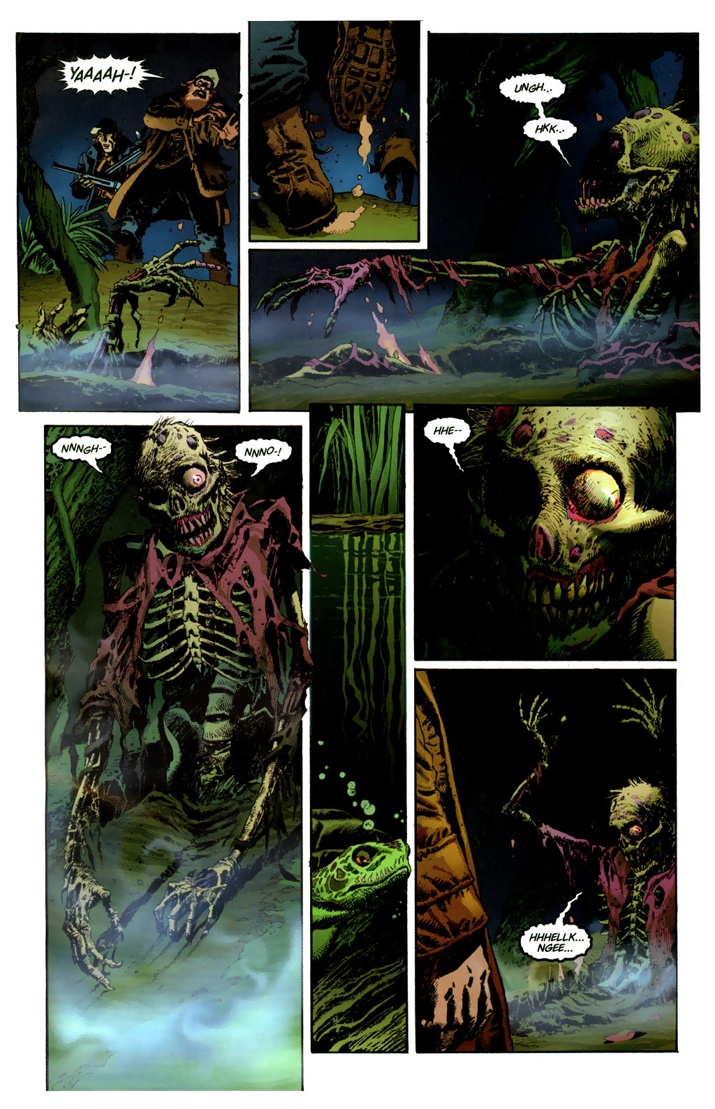 Read online Swamp Thing (2004) comic -  Issue #1 - 4