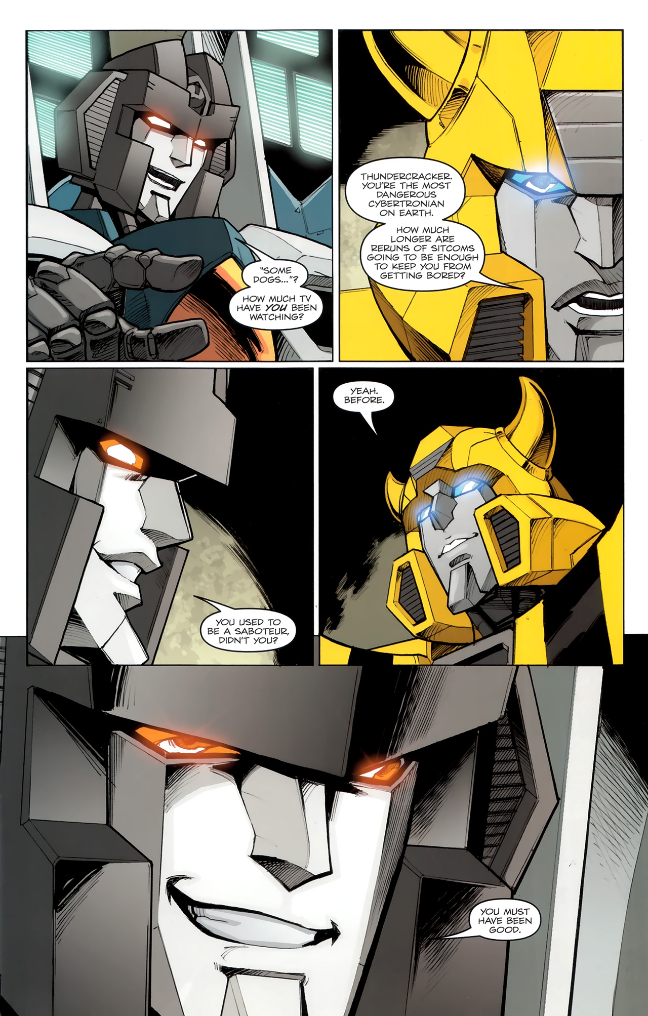 Read online The Transformers (2009) comic -  Issue #11 - 10