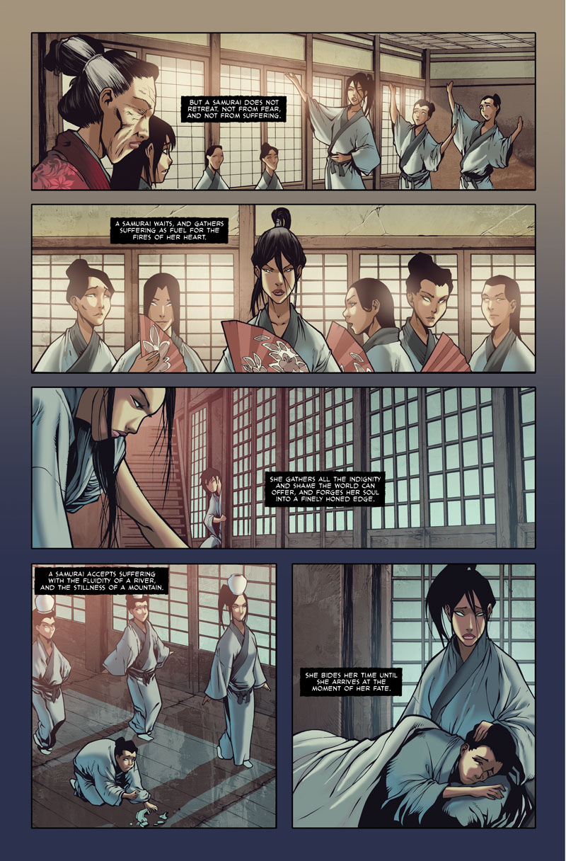 Read online Samurai's Blood comic -  Issue #3 - 5