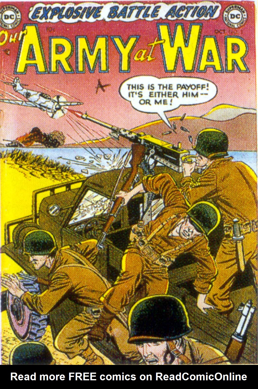Read online Our Army at War (1952) comic -  Issue #3 - 2