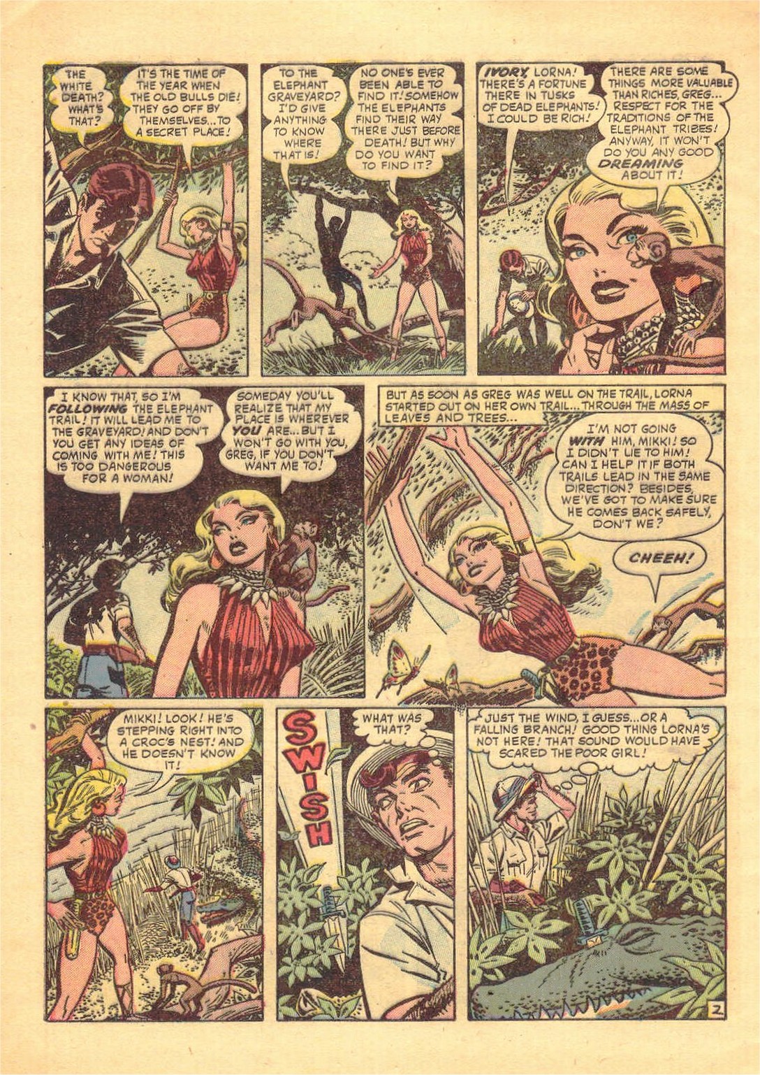 Read online Lorna, The Jungle Girl comic -  Issue #9 - 28