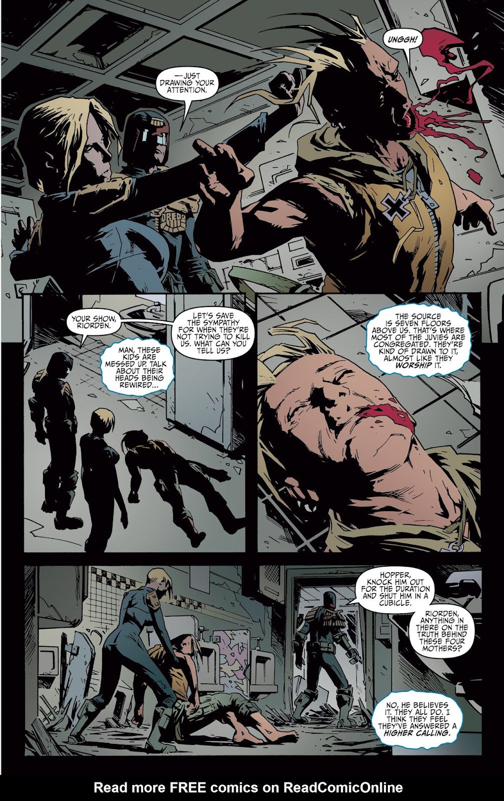 Judge Dredd: Year One issue 4 - Page 17