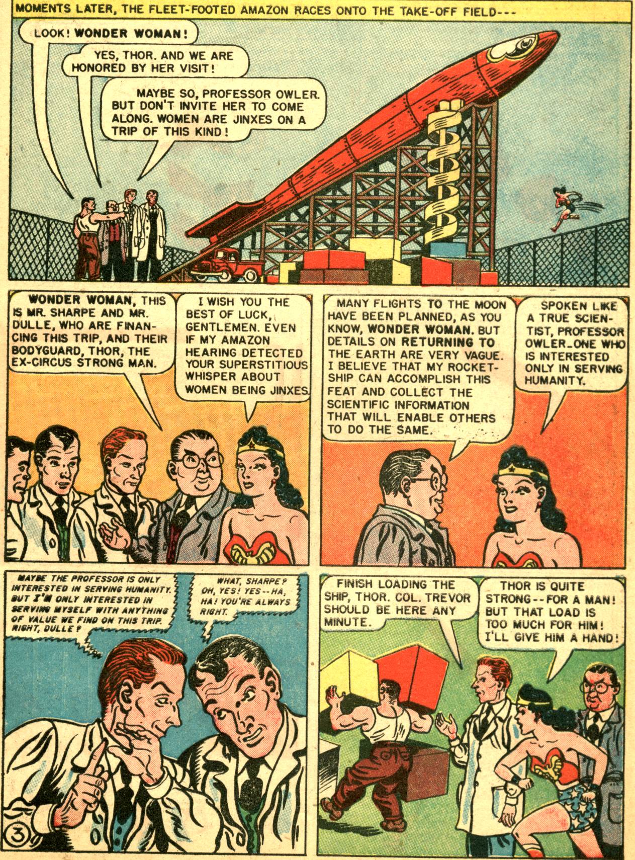 Read online Wonder Woman (1942) comic -  Issue #37 - 39