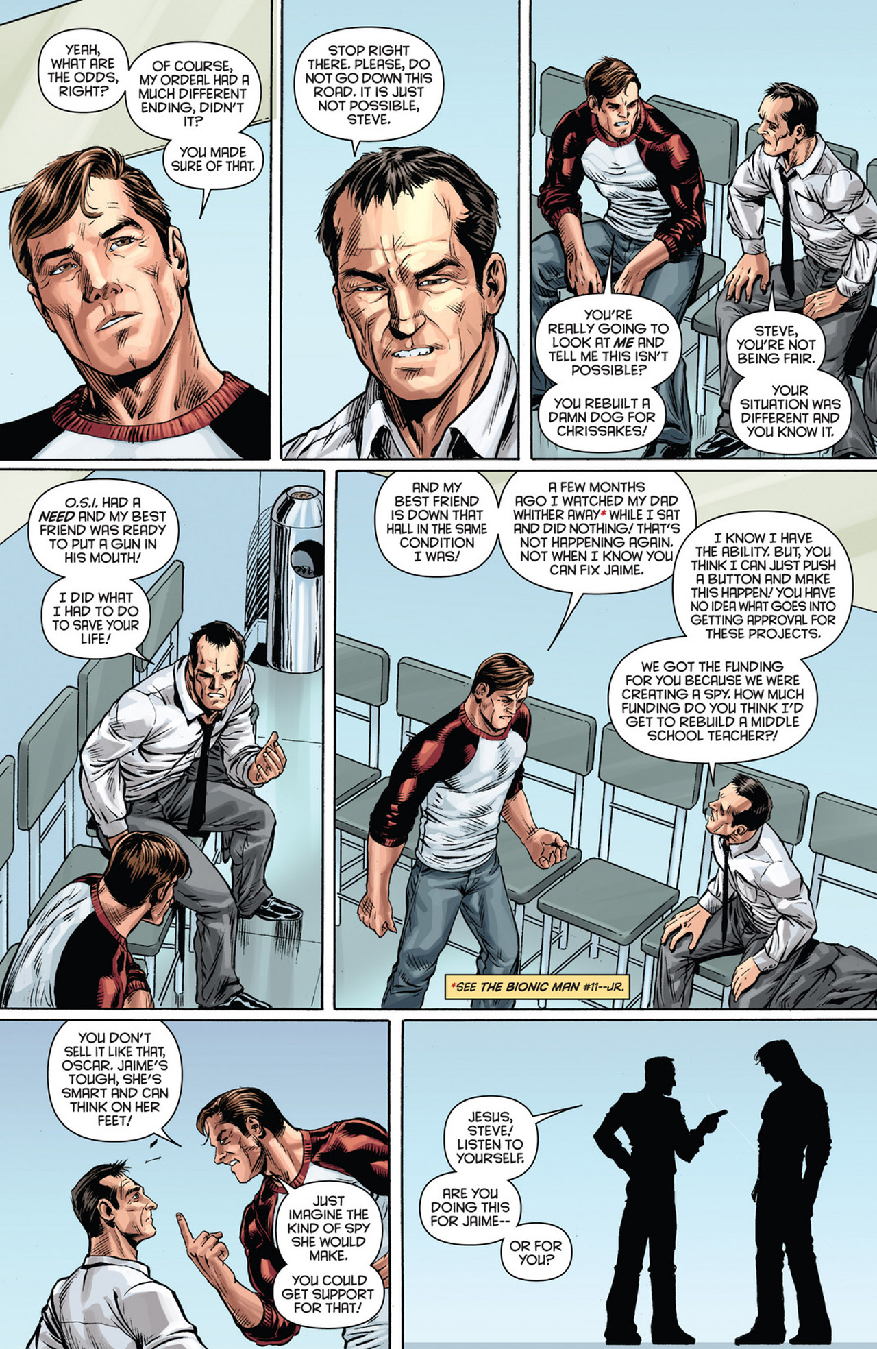 Read online Bionic Man comic -  Issue #16 - 11