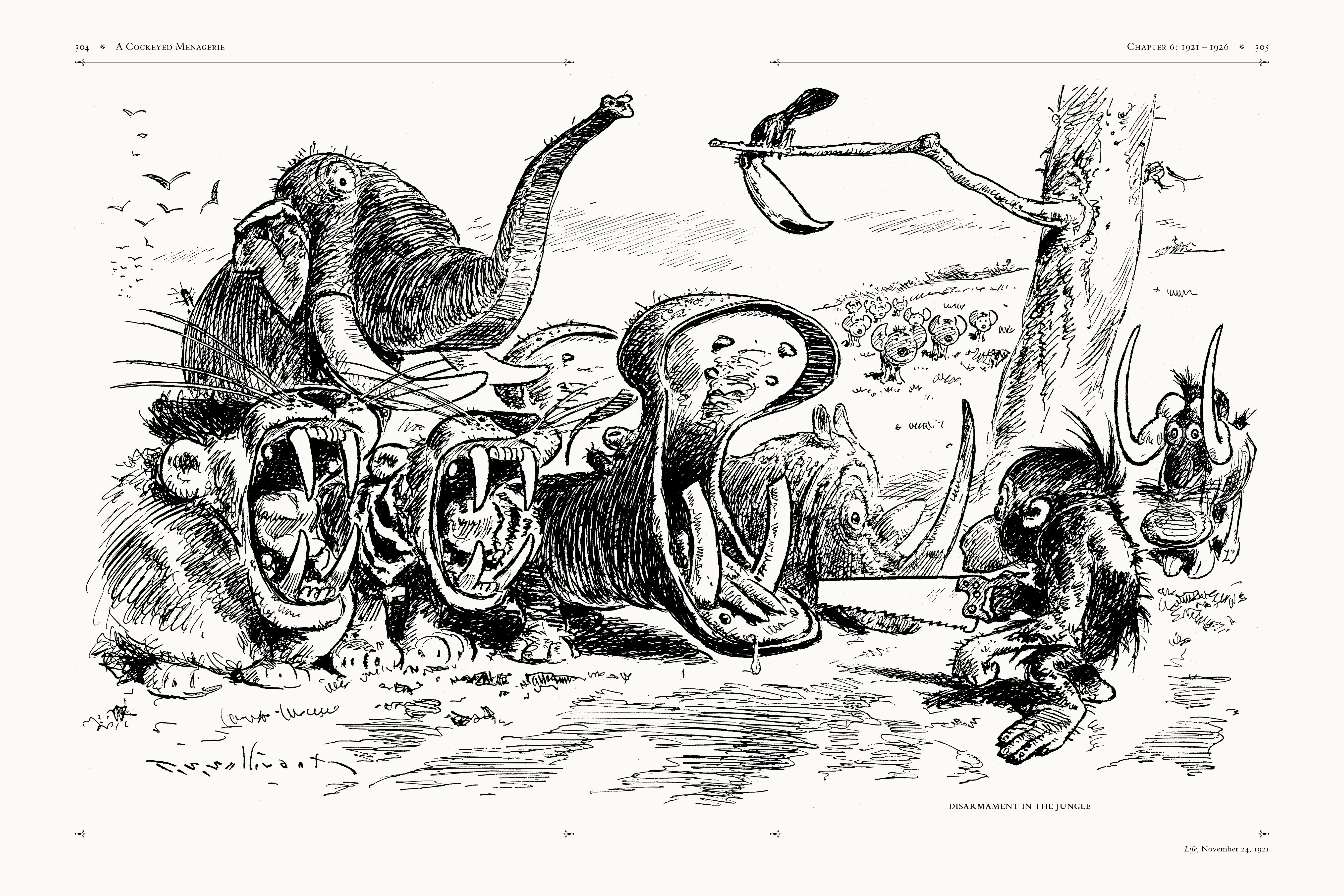 Read online A Cockeyed Menagerie: The Drawings of T.S. Sullivant comic -  Issue # TPB (Part 4) - 11