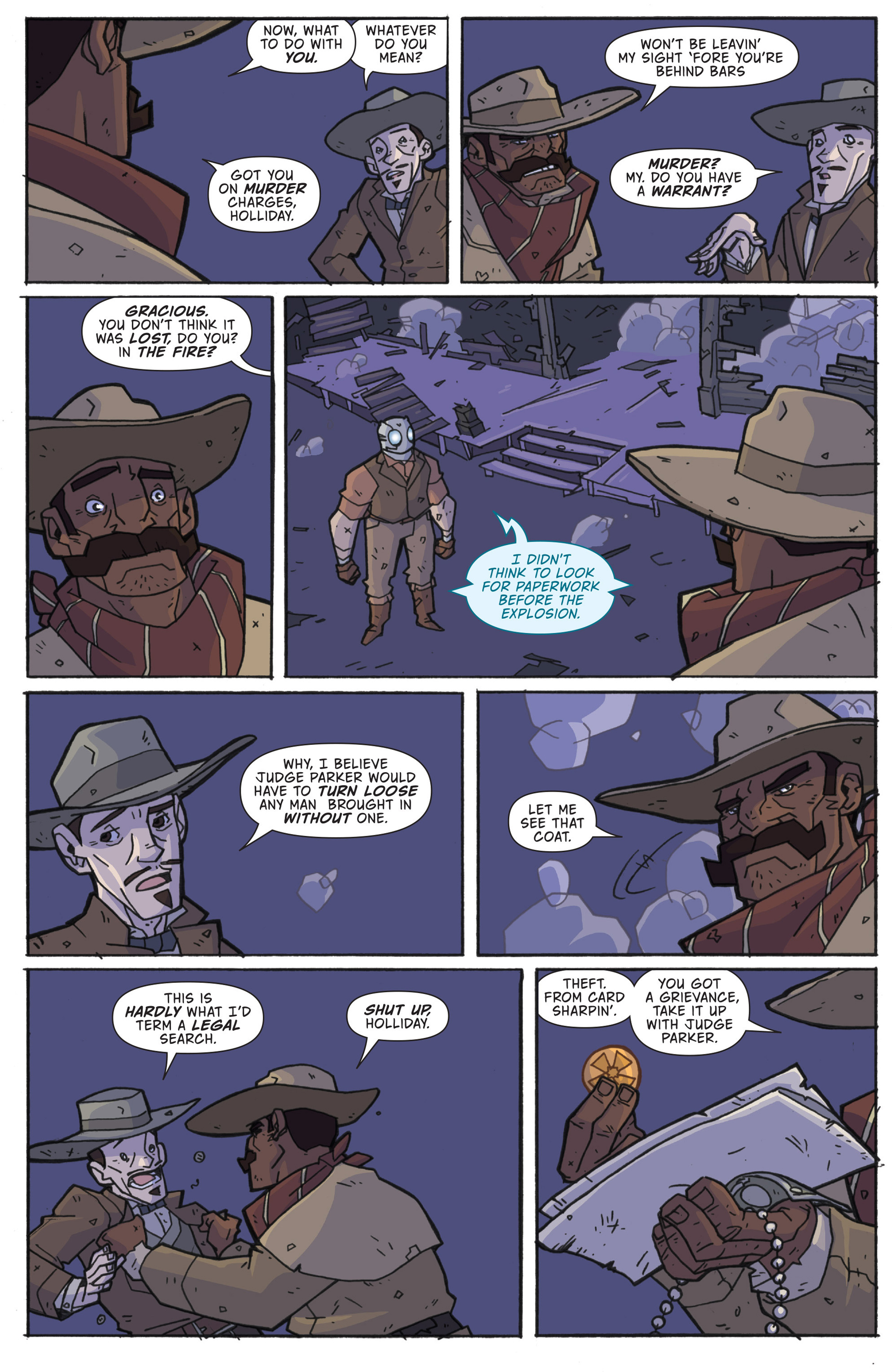 Read online Atomic Robo and the Knights of the Golden Circle comic -  Issue #2 - 16