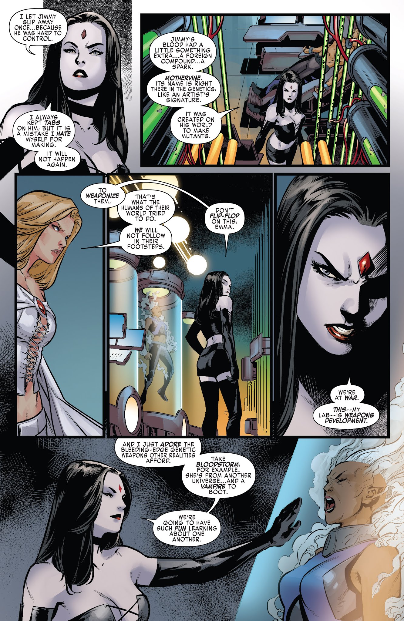 Read online X-Men: Blue comic -  Issue #28 - 6