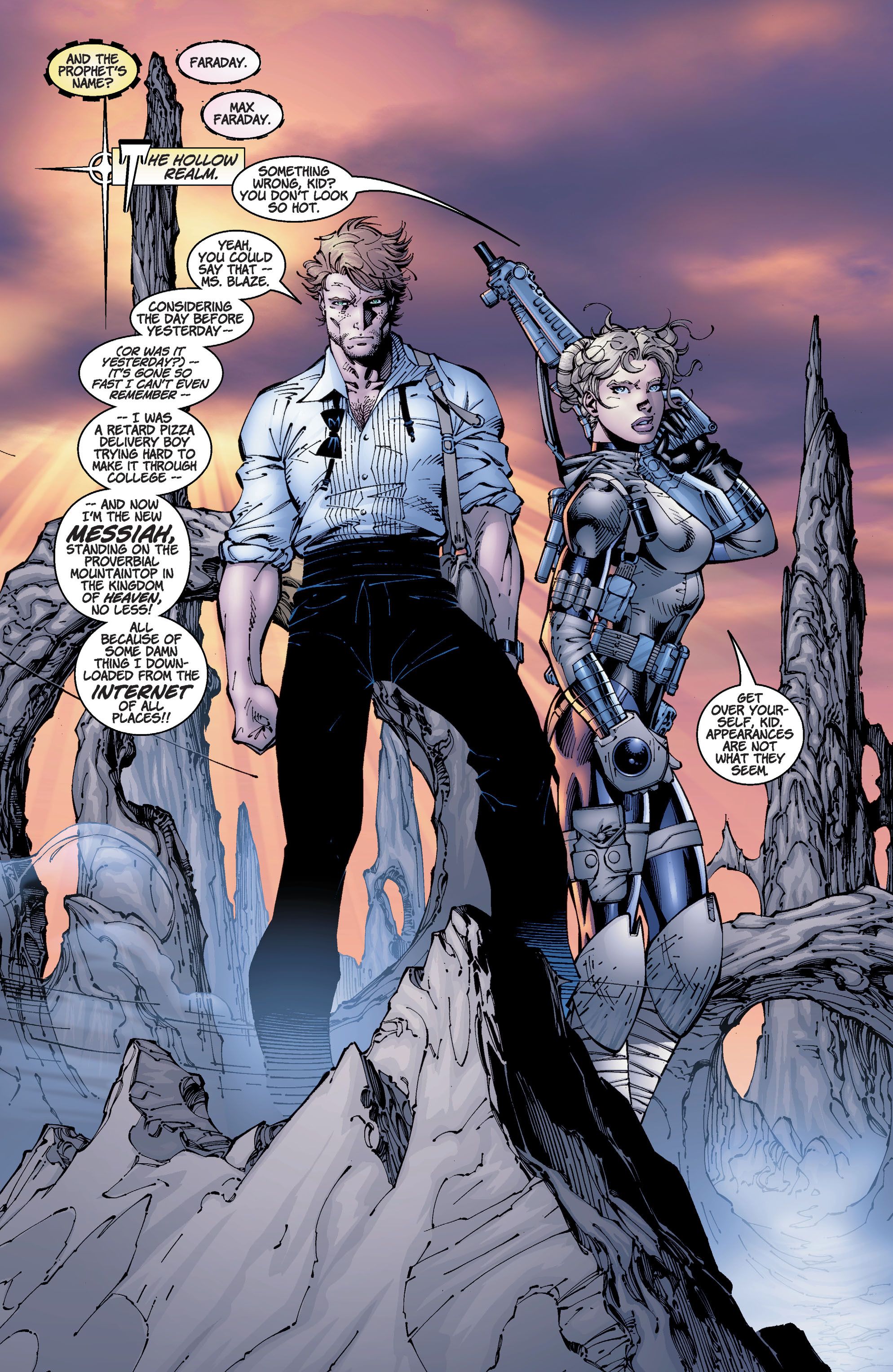 Read online Divine Right comic -  Issue # _TPB The Adventures of Max Faraday (Part 2) - 53