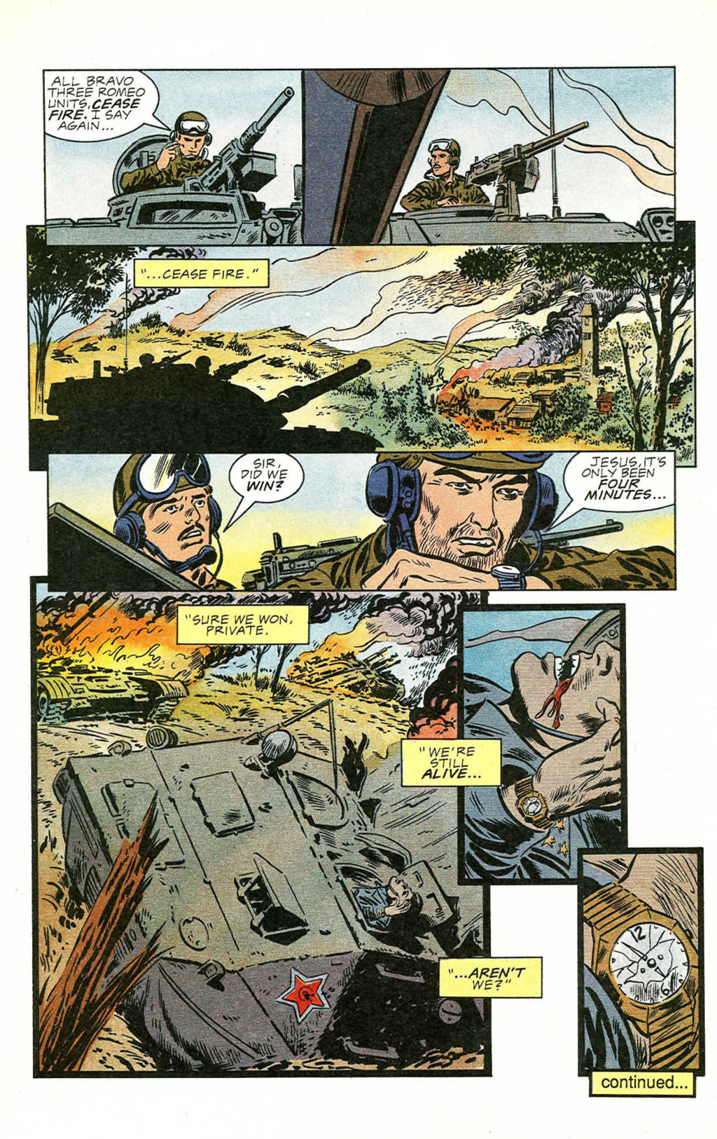 Read online Team Yankee comic -  Issue #1 - 32
