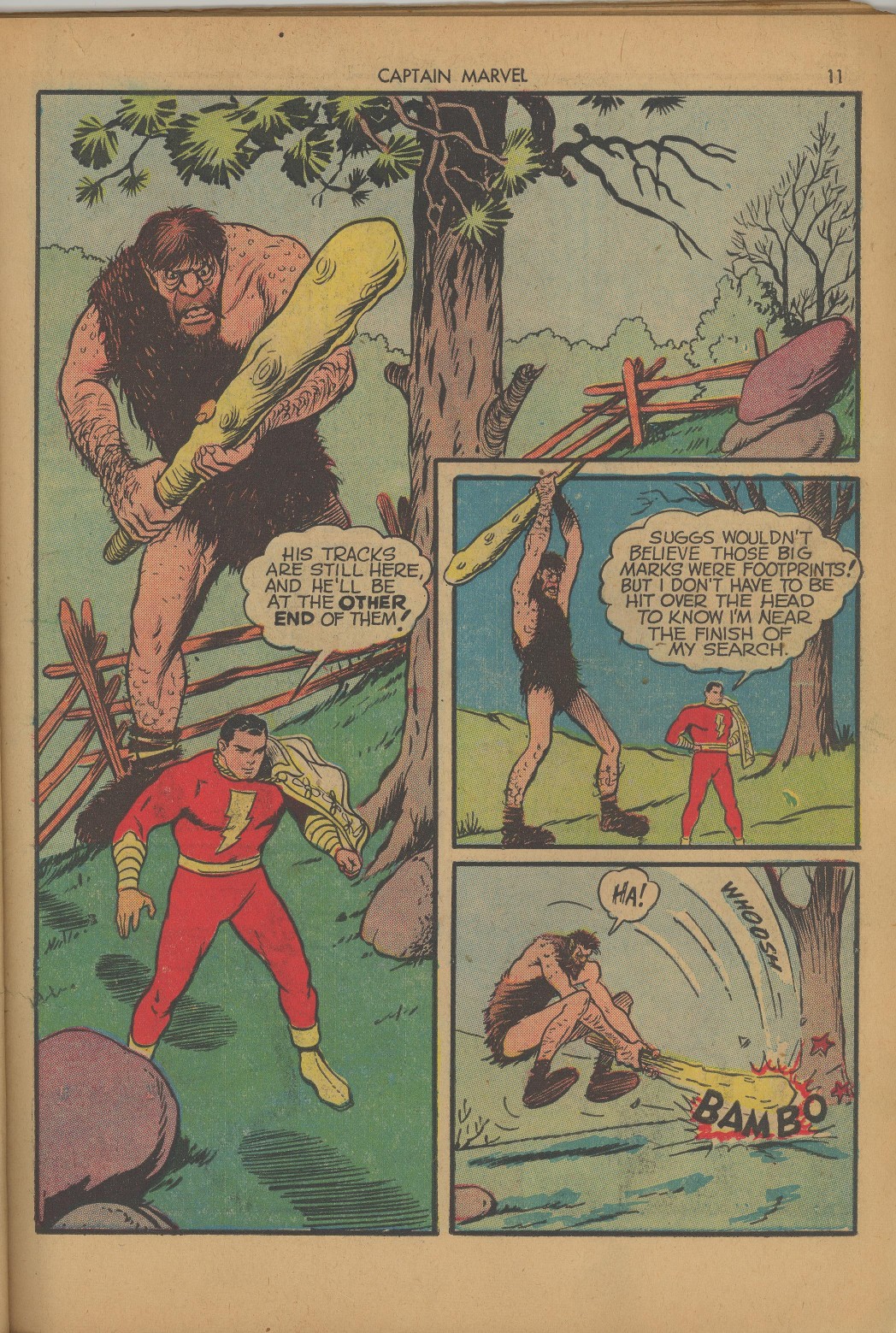Read online Captain Marvel Adventures comic -  Issue #8 - 11