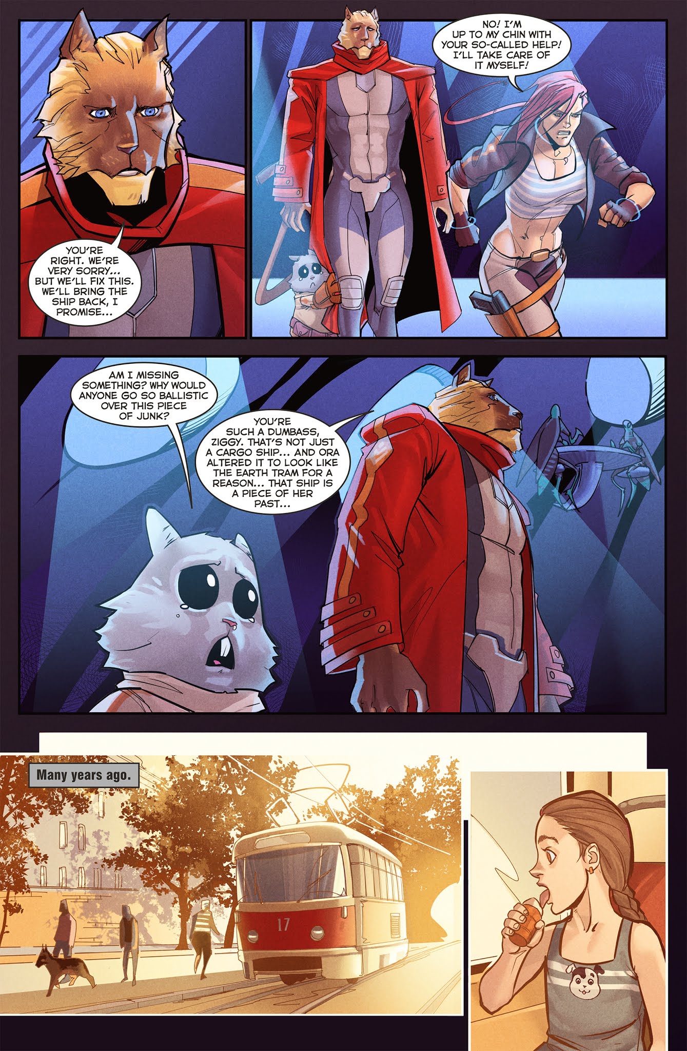 Read online Meteora comic -  Issue #5 - 17