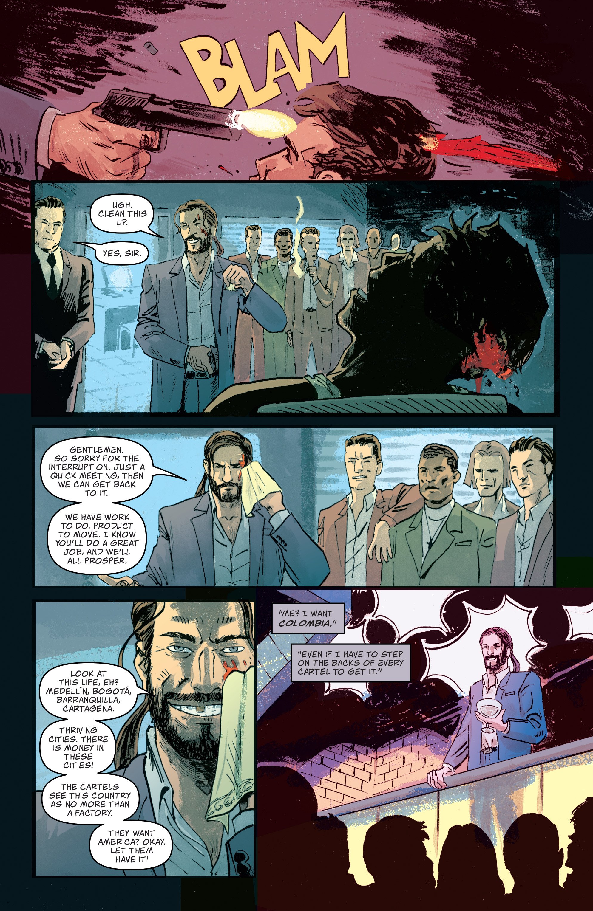 Read online Narcos comic -  Issue #1 - 14