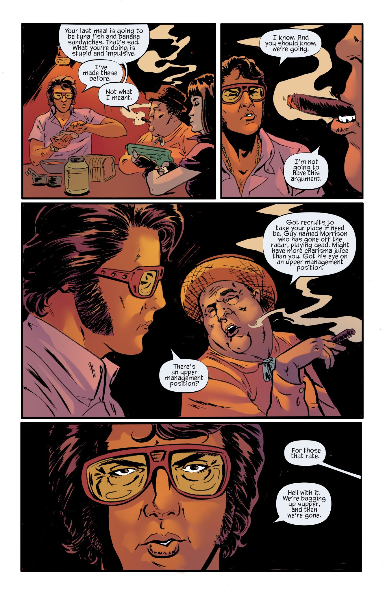 Read online Bubba Ho-Tep and the Cosmic Blood-Suckers comic -  Issue #4 - 4