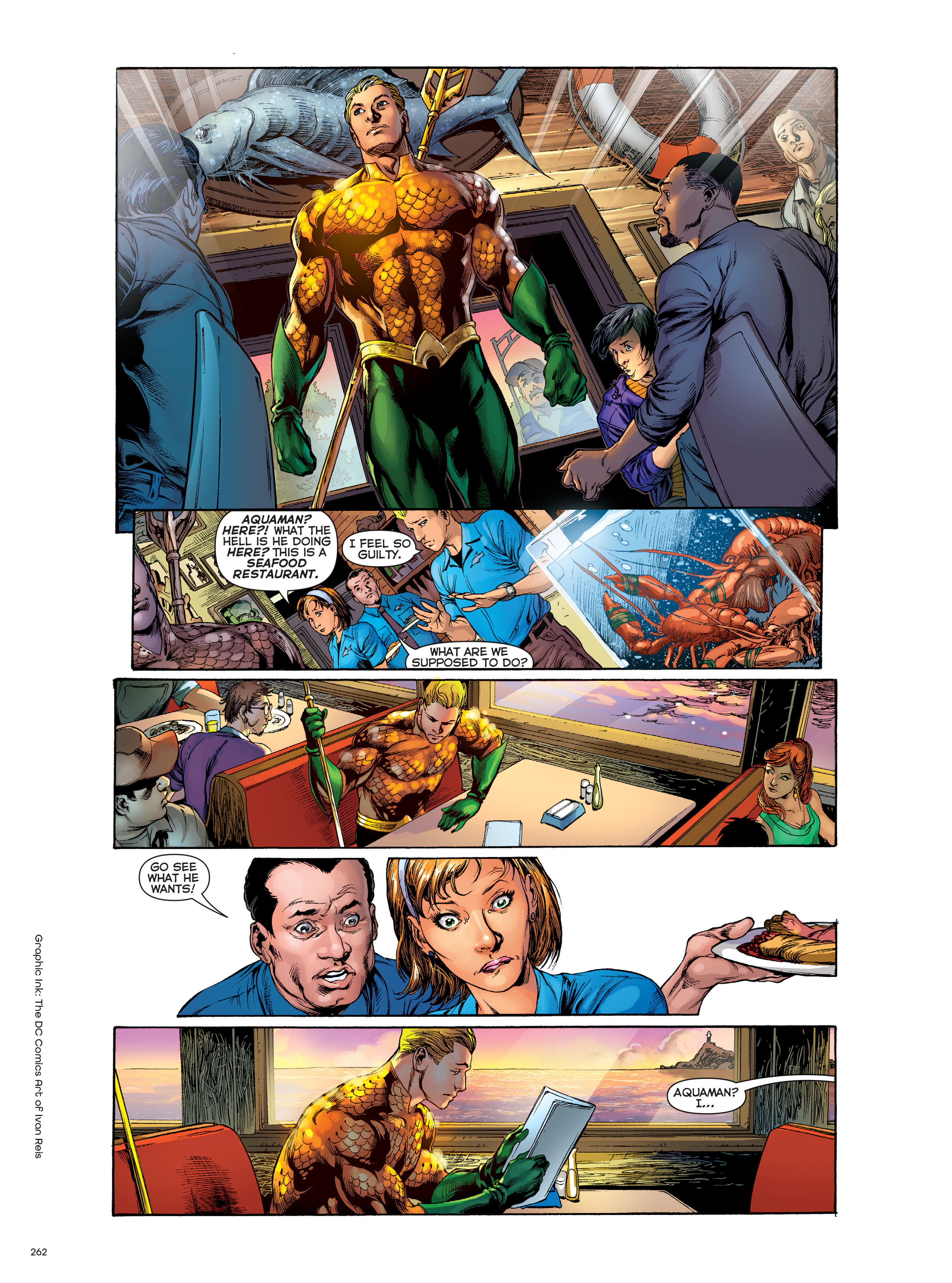 Read online Graphic Ink: The DC Comics Art of Ivan Reis comic -  Issue # TPB (Part 3) - 56