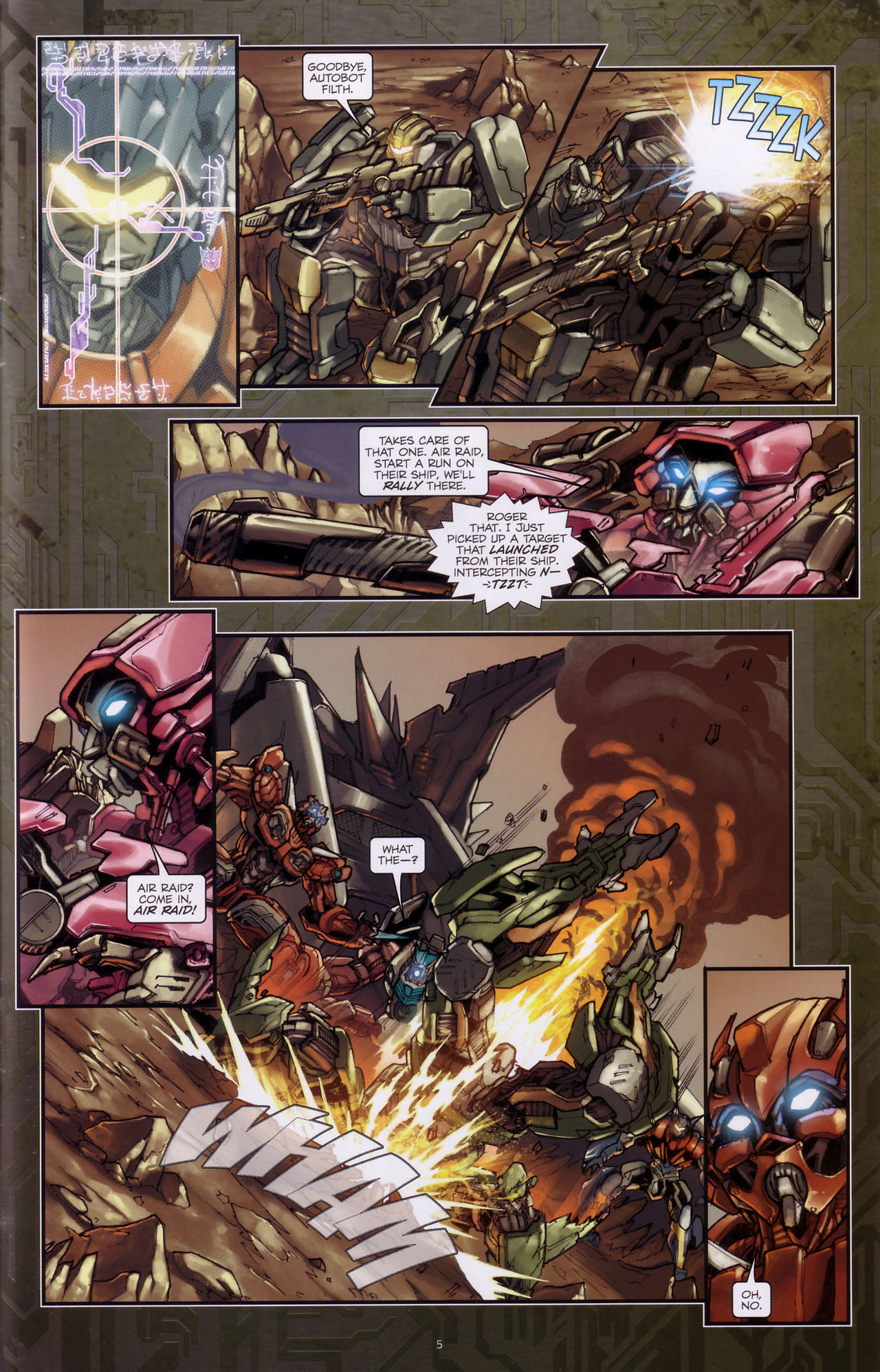 Read online Transformers: The Reign of Starscream comic -  Issue #3 - 7