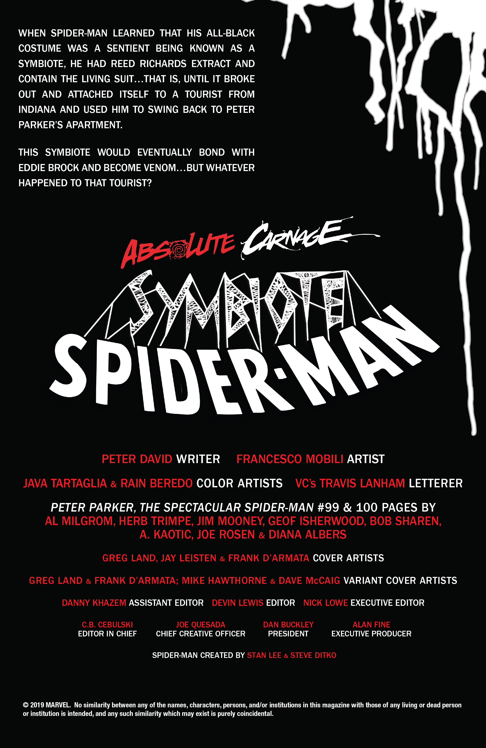 Read online Absolute Carnage: Symbiote Spider-Man comic -  Issue # Full - 4