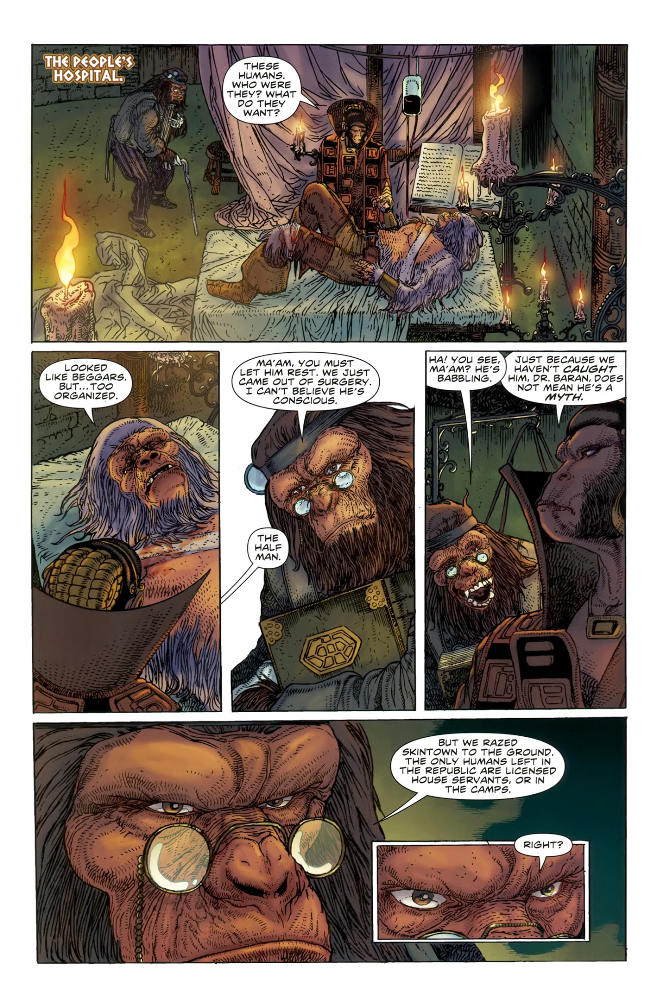 Read online Planet of the Apes (2011) comic -  Issue #13 - 16
