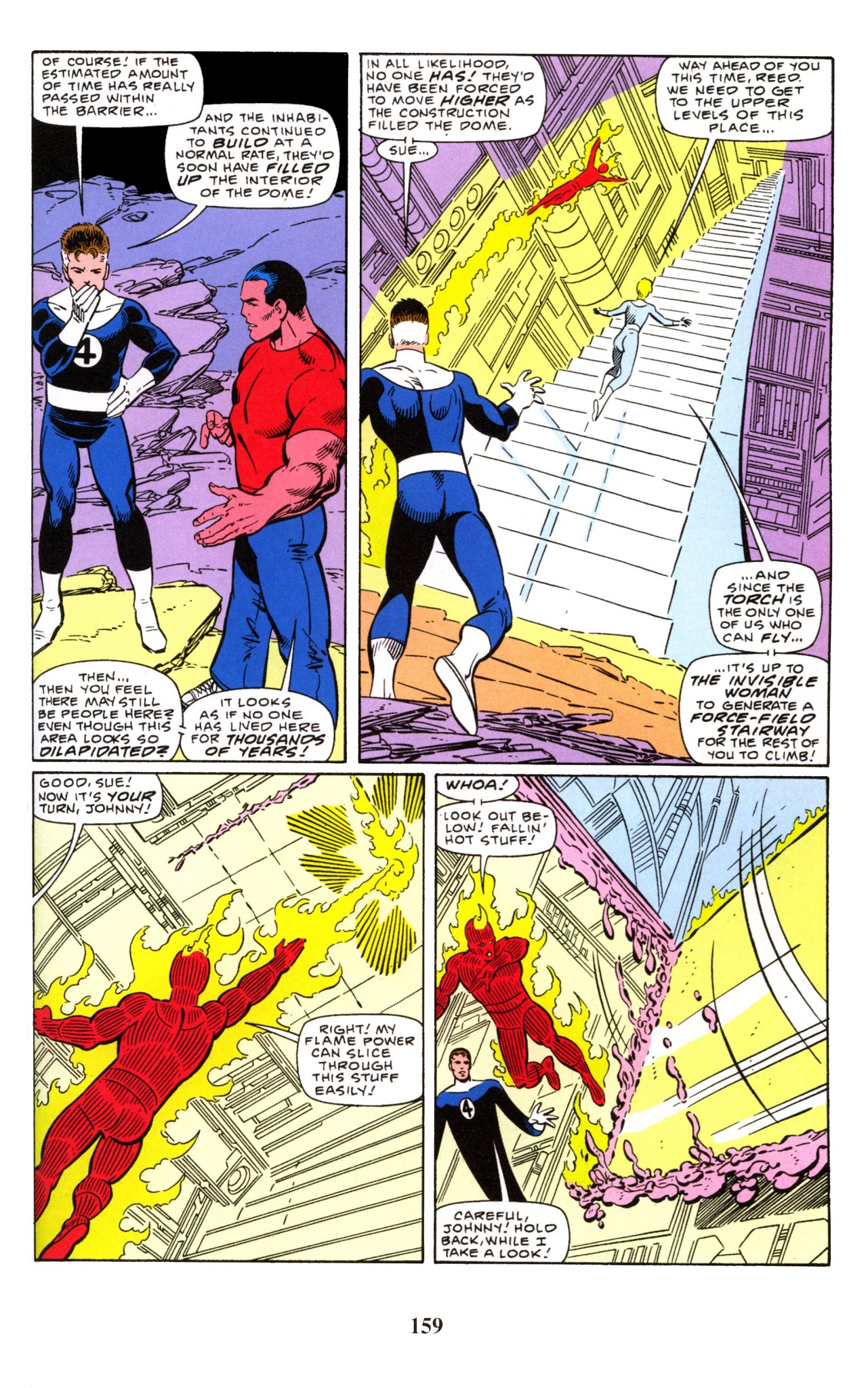 Read online Fantastic Four Visionaries: John Byrne comic -  Issue # TPB 8 - 160