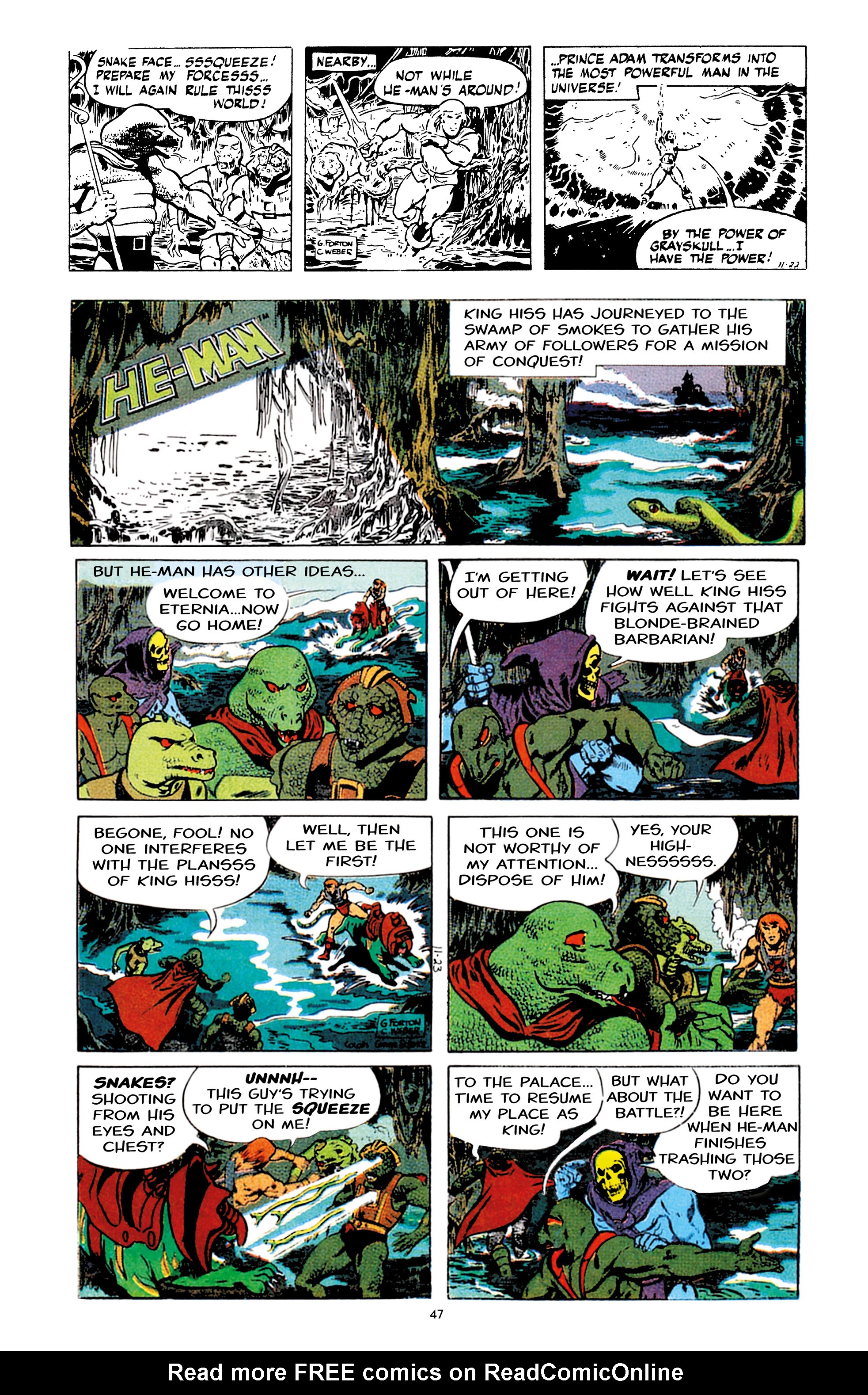 Read online He-Man and the Masters of the Universe: The Newspaper Comic Strips comic -  Issue # TPB (Part 1) - 47