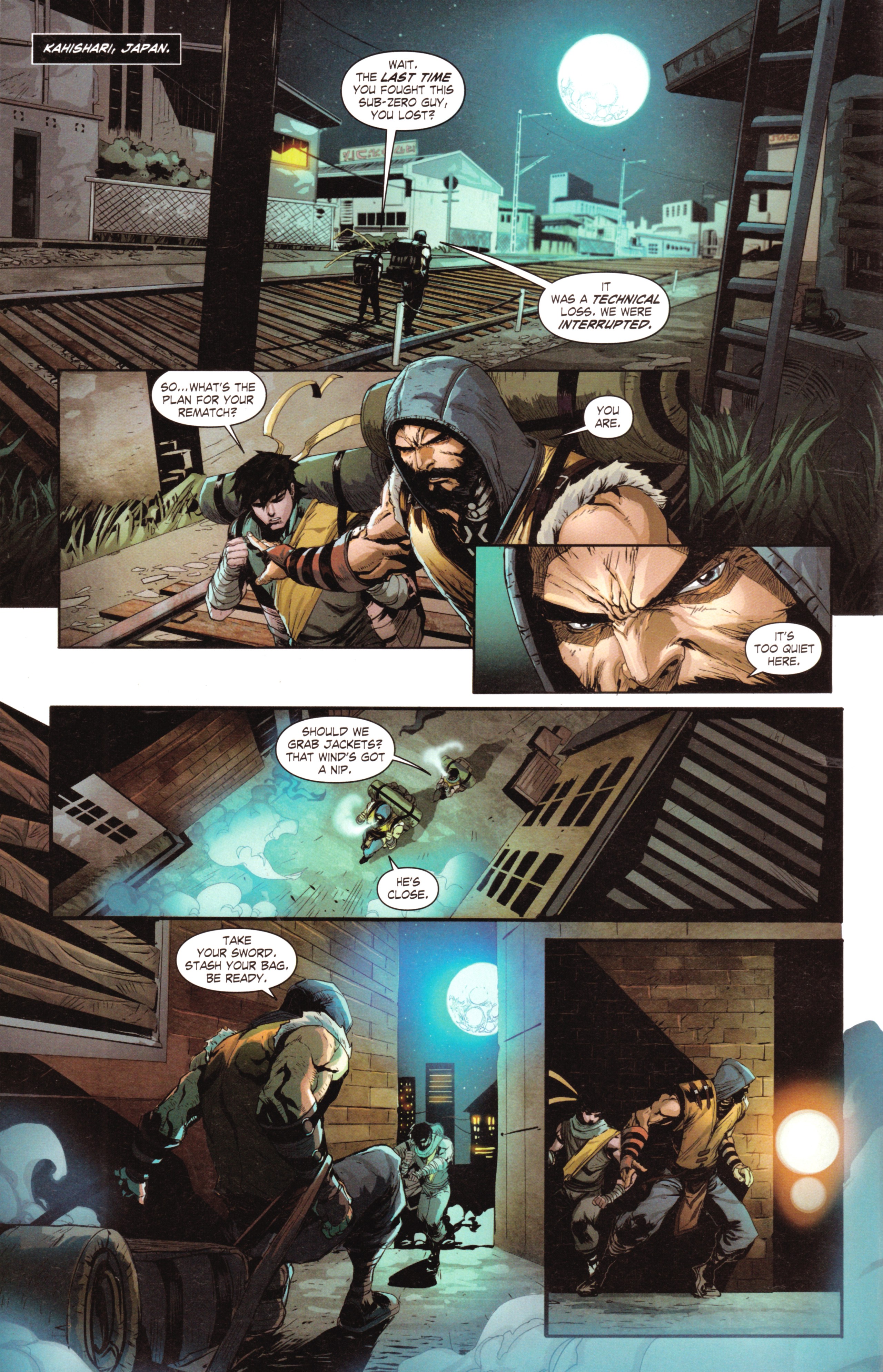 Read online Mortal Kombat X [II] comic -  Issue #5 - 12