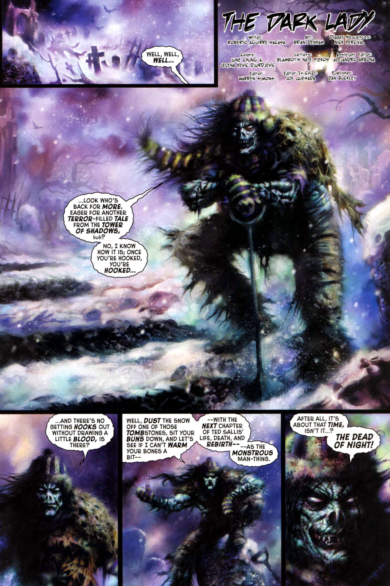 Read online Dead of Night Featuring Man-Thing comic -  Issue #2 - 2