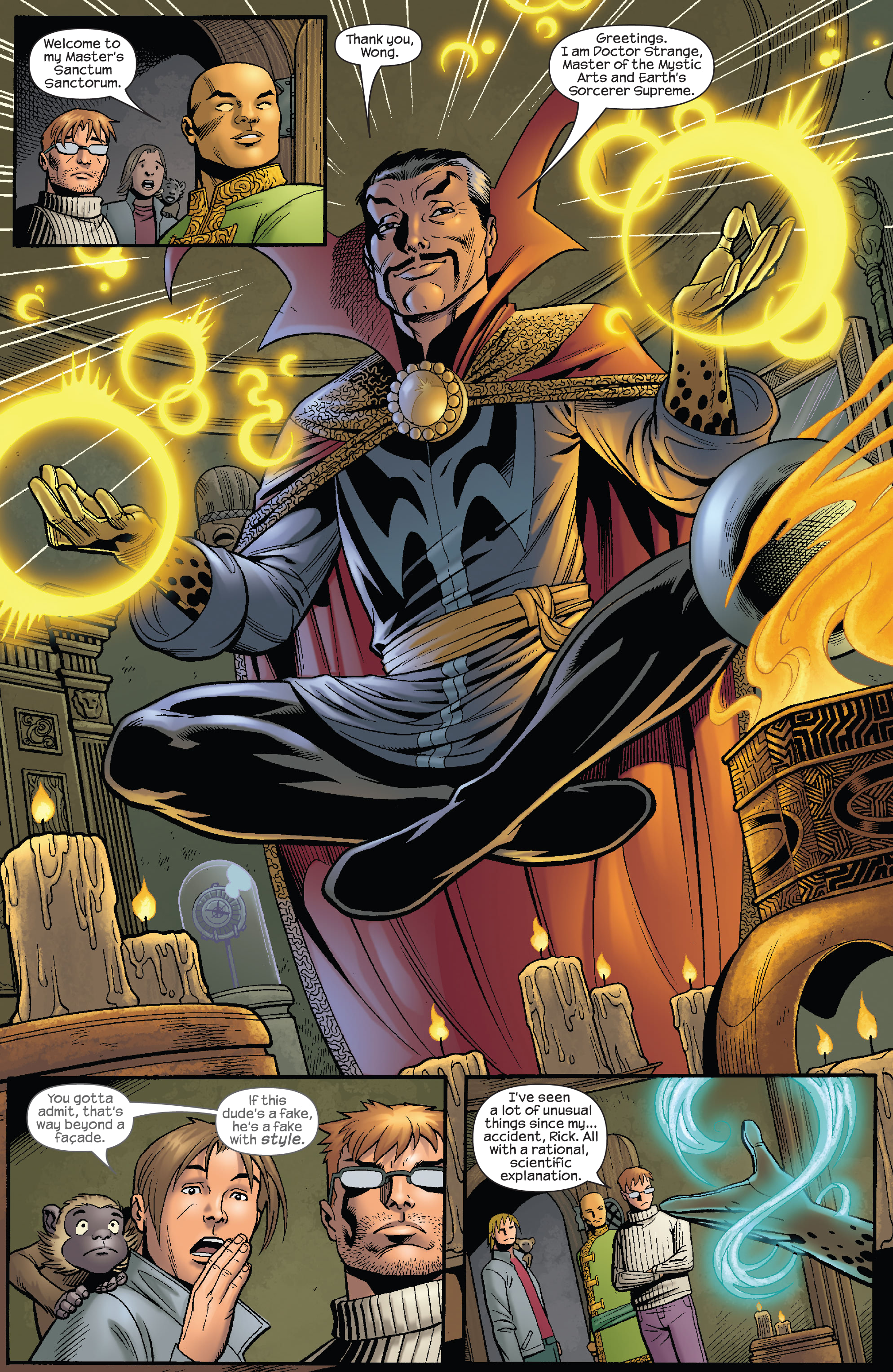 Read online Marvel-Verse: Thanos comic -  Issue #Marvel-Verse (2019) Doctor Strange - 75