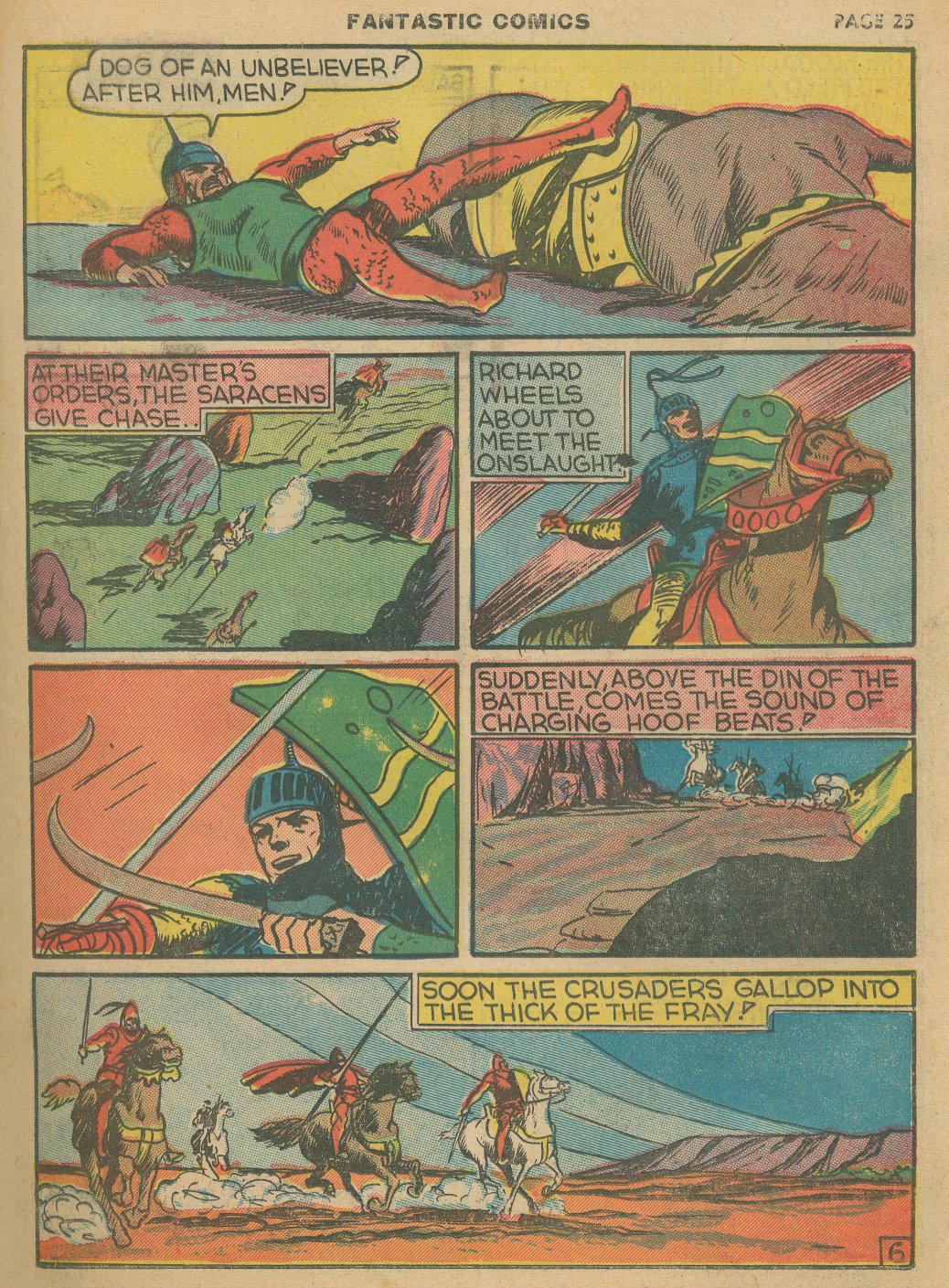 Read online Fantastic Comics comic -  Issue #8 - 27