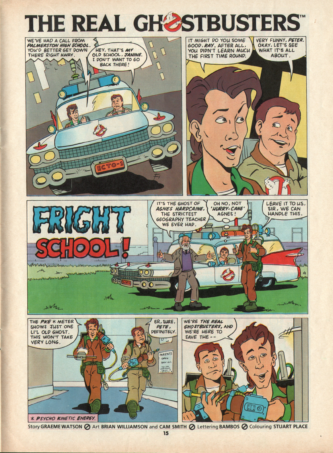 Read online The Real Ghostbusters comic -  Issue #17 - 15