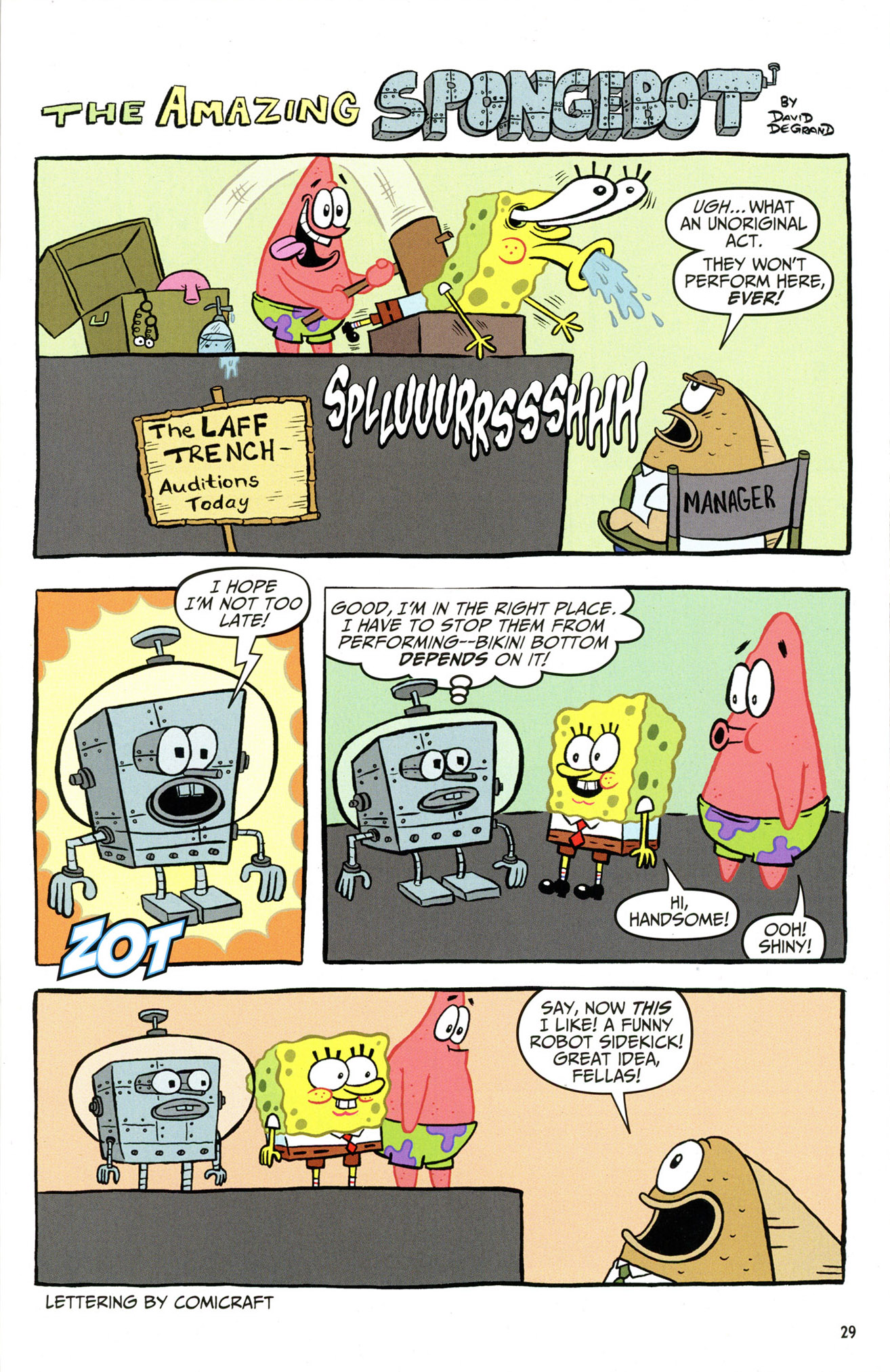 Read online SpongeBob Comics comic -  Issue #27 - 30