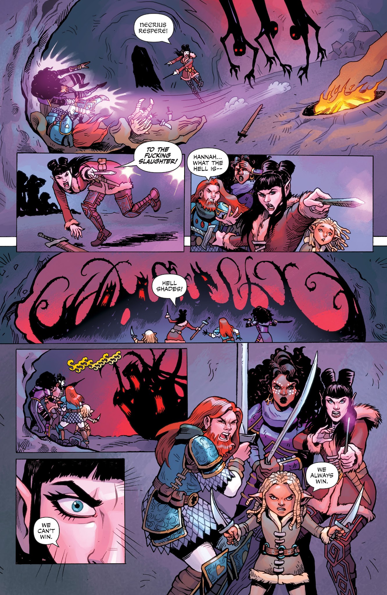 Read online Rat Queens (2013) comic -  Issue # _TPB 3 - 50