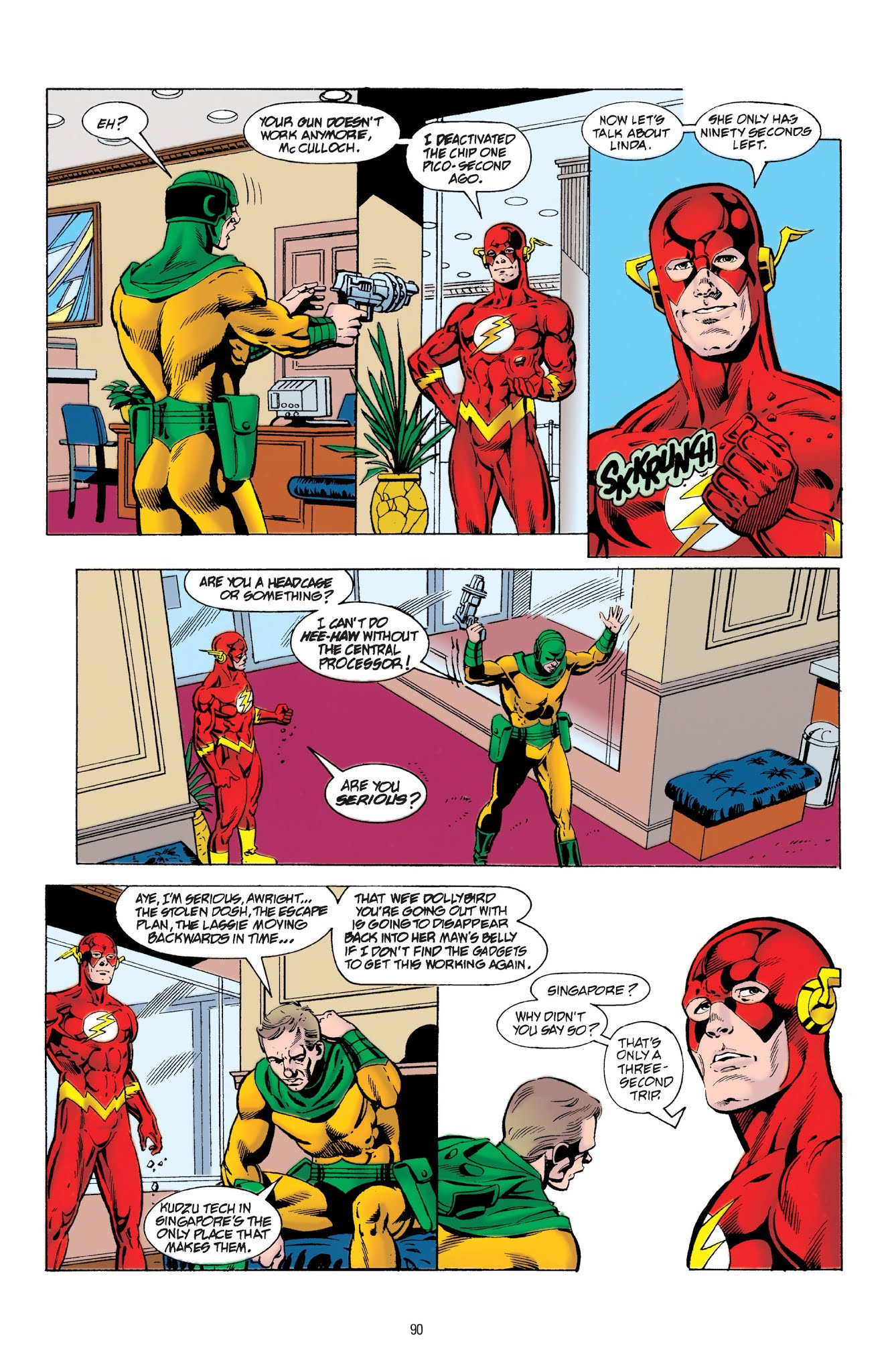 Read online The Flash by Grant Morrison and Mark Millar comic -  Issue # TPB - 90