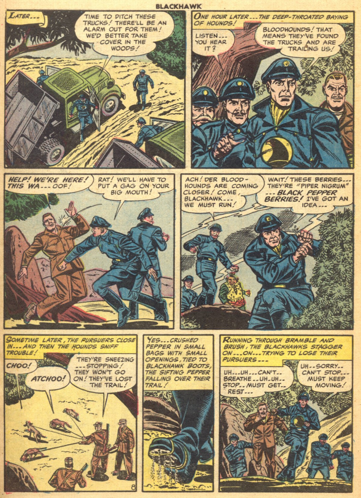Read online Blackhawk (1957) comic -  Issue #76 - 10