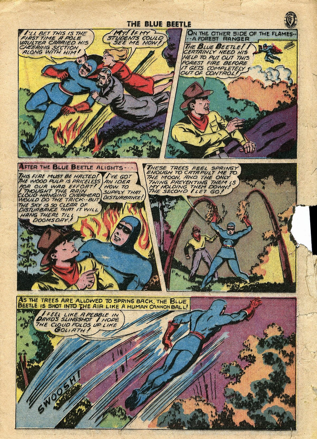 Read online The Blue Beetle comic -  Issue #34 - 22
