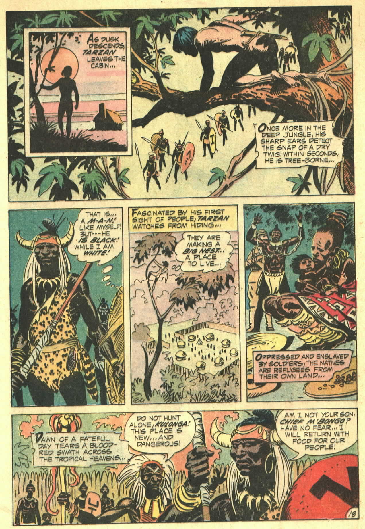 Read online Tarzan (1972) comic -  Issue #208 - 19