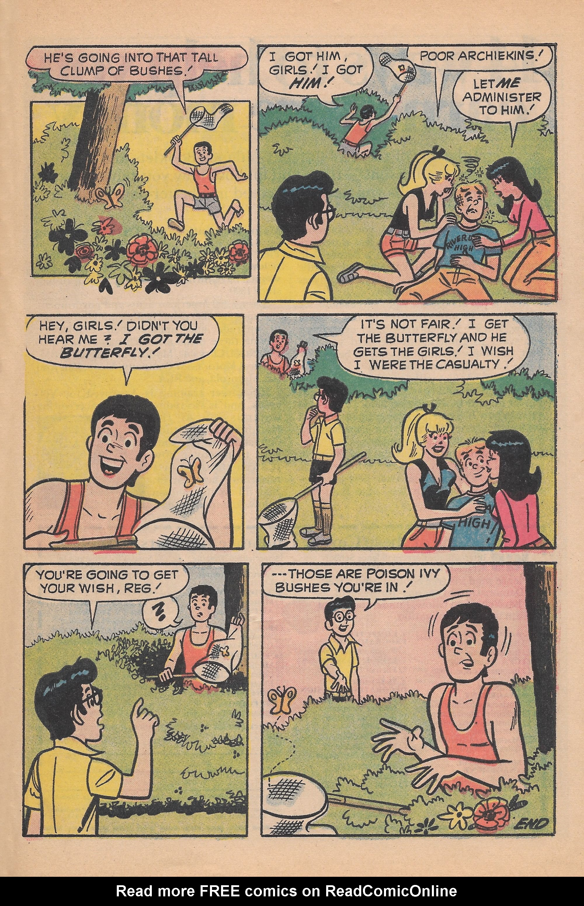 Read online Reggie and Me (1966) comic -  Issue #65 - 49