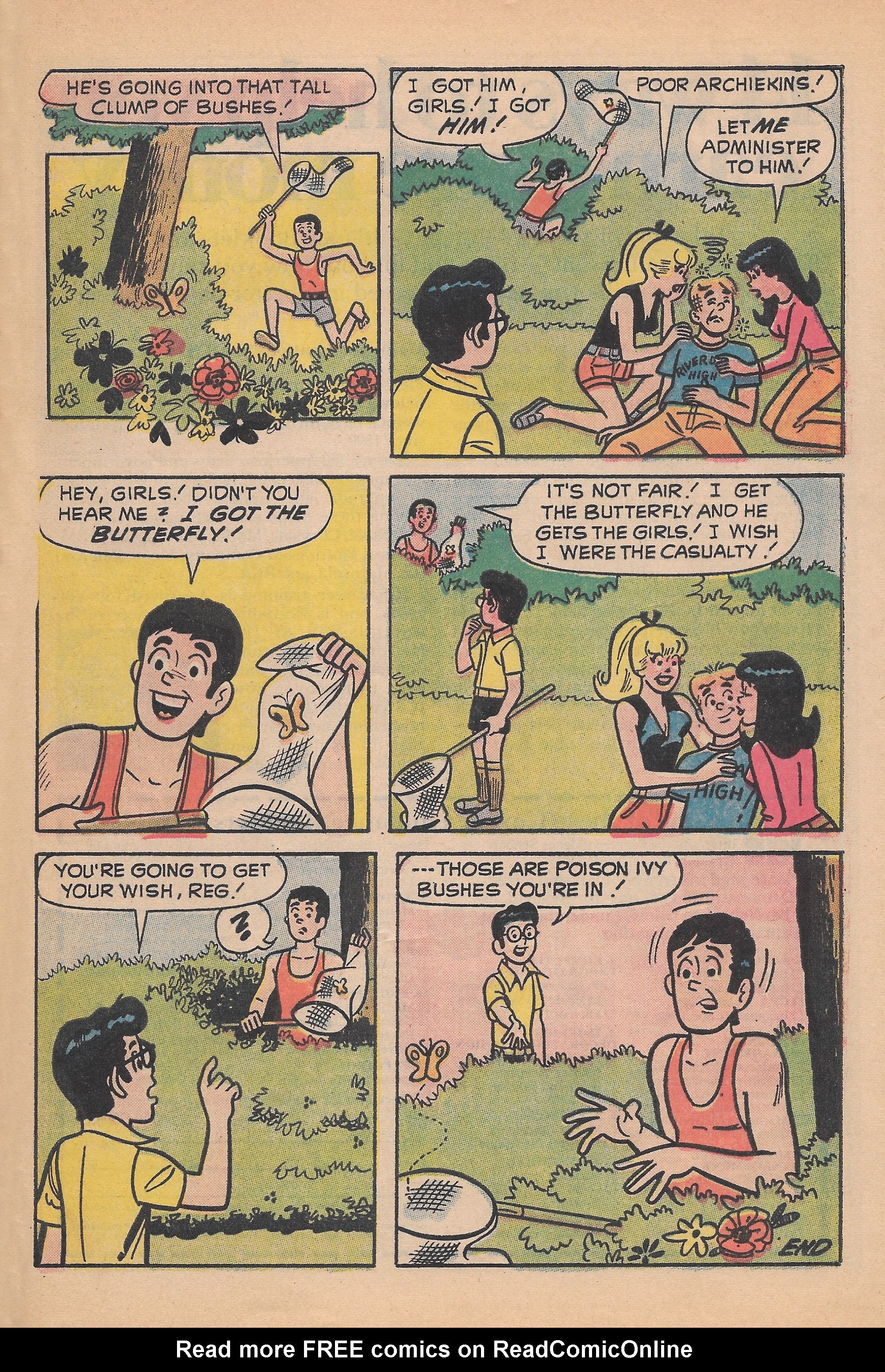 Read online Reggie and Me (1966) comic -  Issue #65 - 49