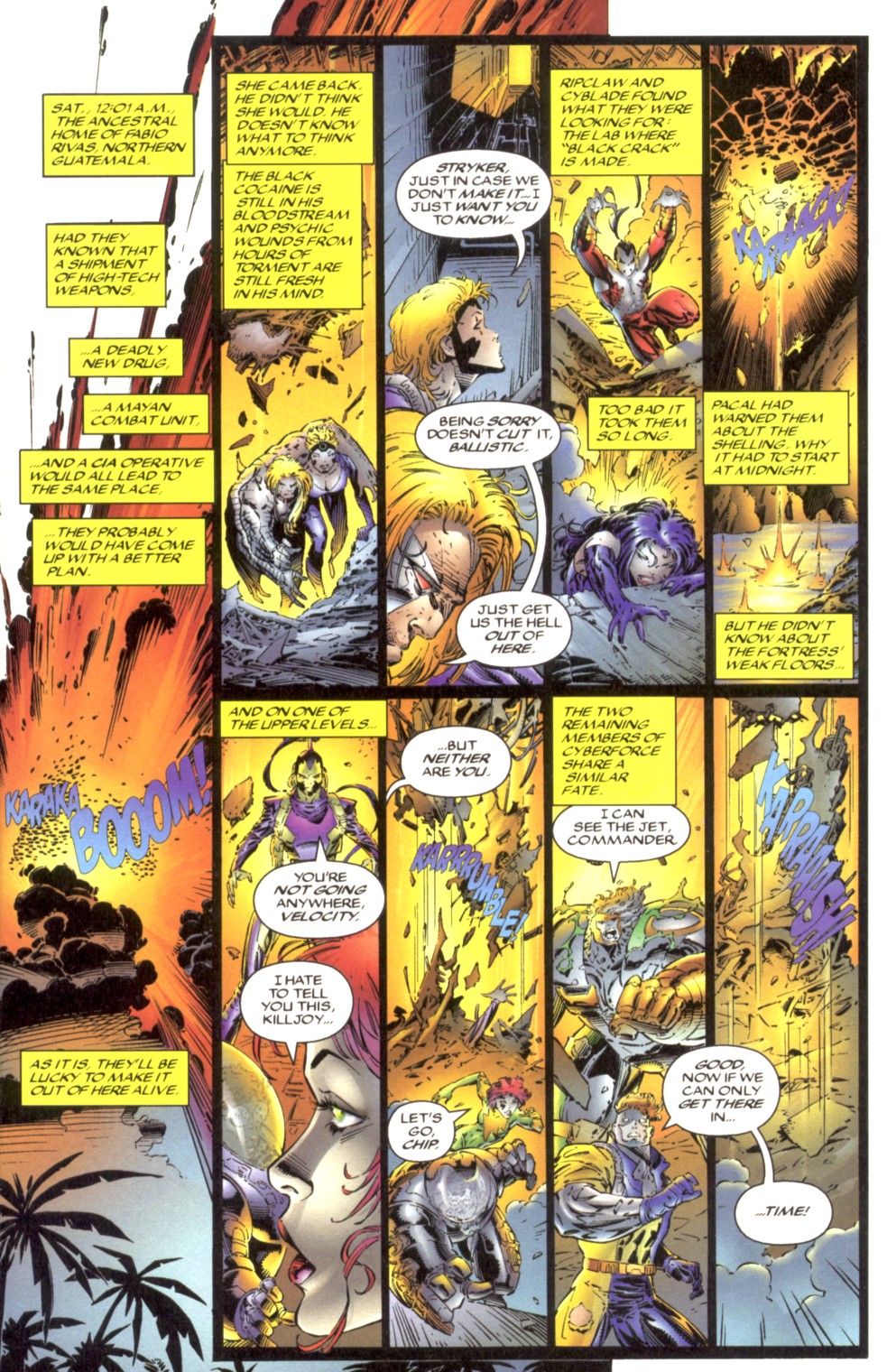 Read online Cyberforce (1993) comic -  Issue #7 - 3