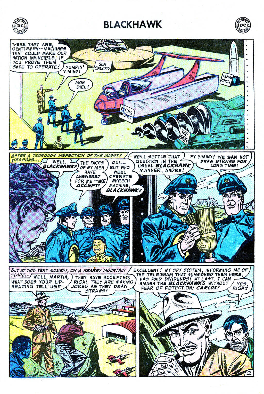 Blackhawk (1957) Issue #113 #6 - English 4