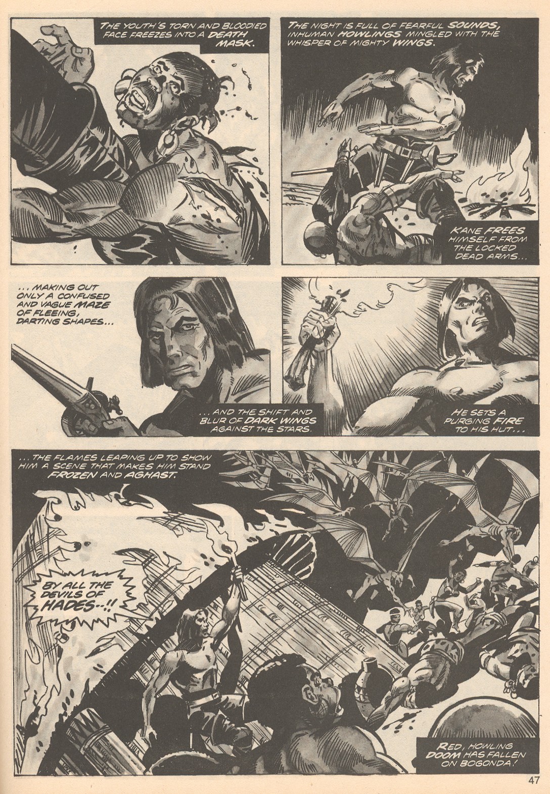 Read online The Savage Sword Of Conan comic -  Issue #54 - 47