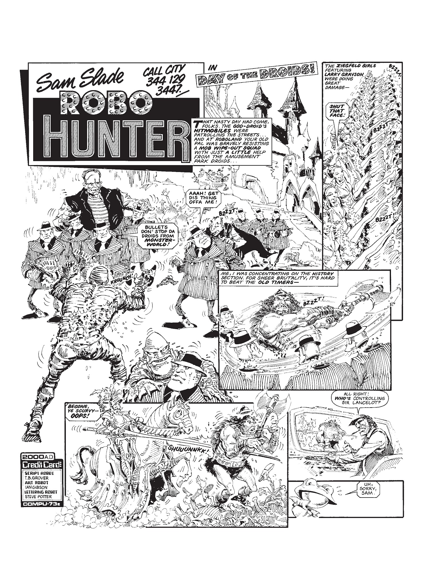 Read online Robo-Hunter: The Droid Files comic -  Issue # TPB 1 - 218