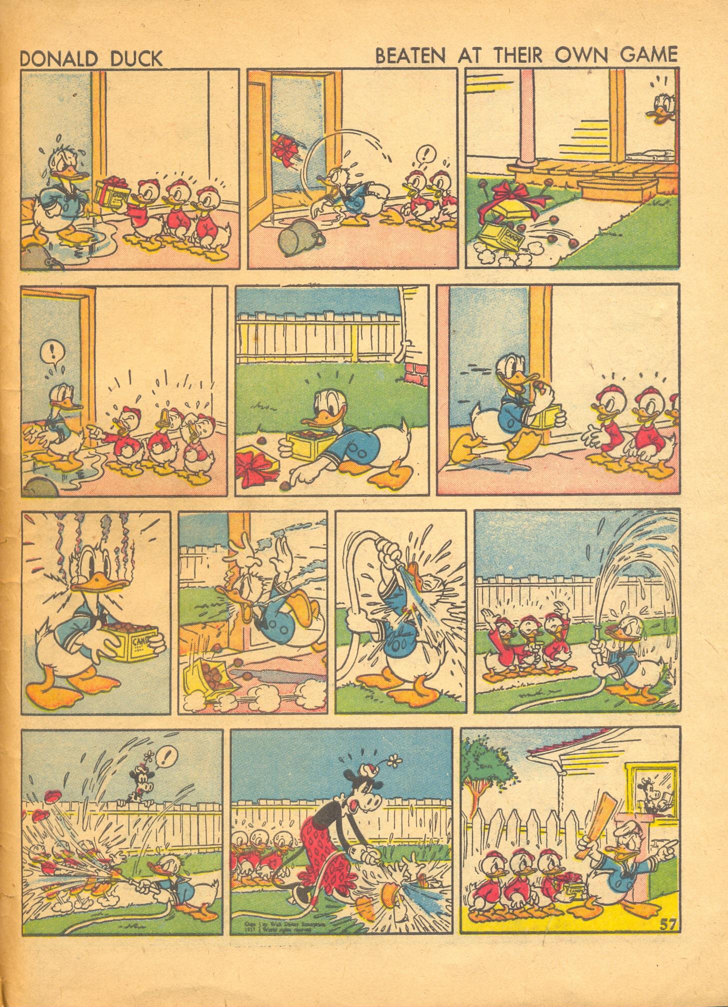 Read online Walt Disney's Comics and Stories comic -  Issue #6 - 59