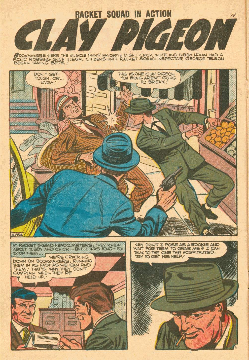 Read online Racket Squad in Action comic -  Issue #27 - 16